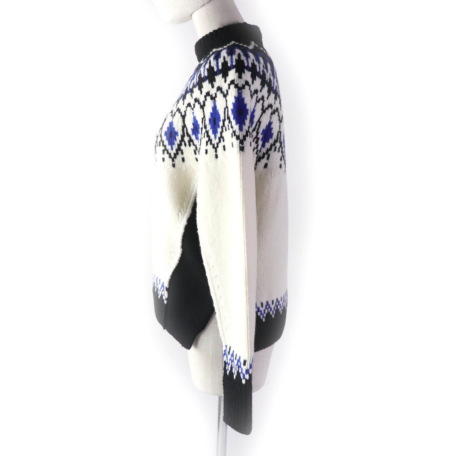 Alexander McQueen Wool Fair Isle Knit Sweater XS