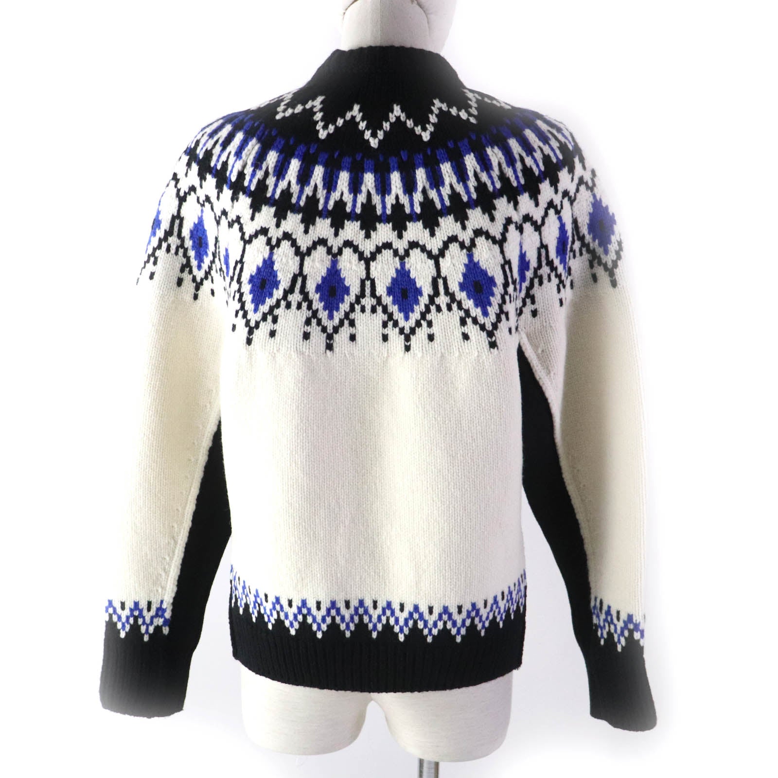 Alexander McQueen Wool Fair Isle Knit Sweater XS