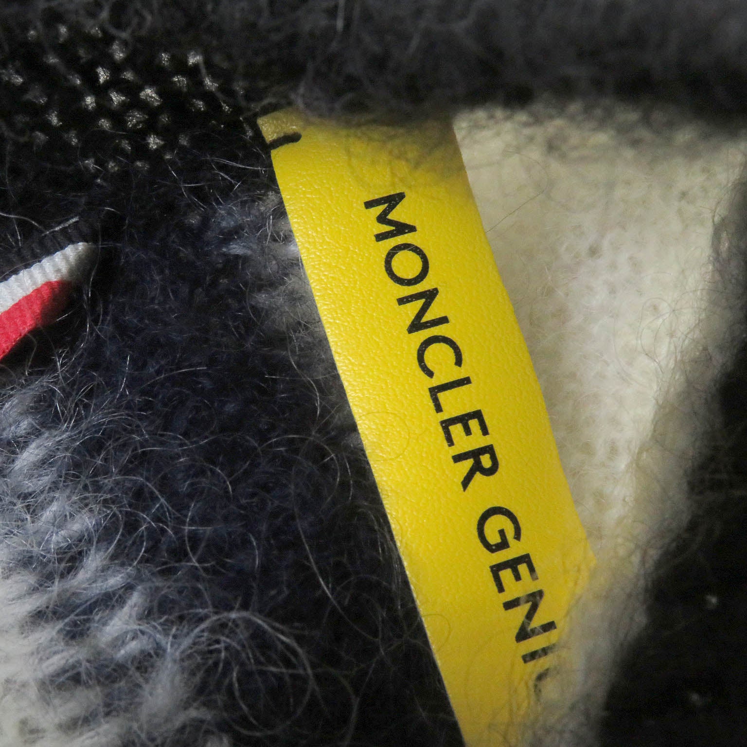 Moncler Mohair Nylon Wool Knit Sweater S