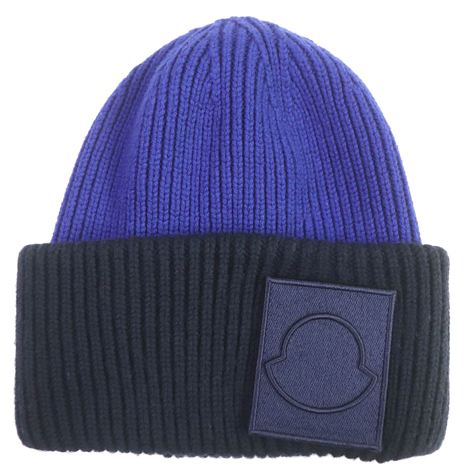 Moncler Virgin Wool Beanie Knit Hat