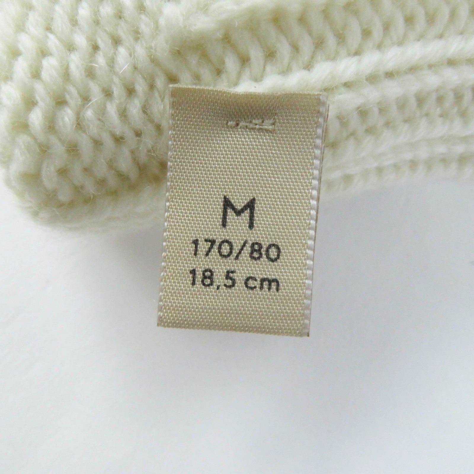 Gucci Wool Cashmere Knitted Gloves Ivory M