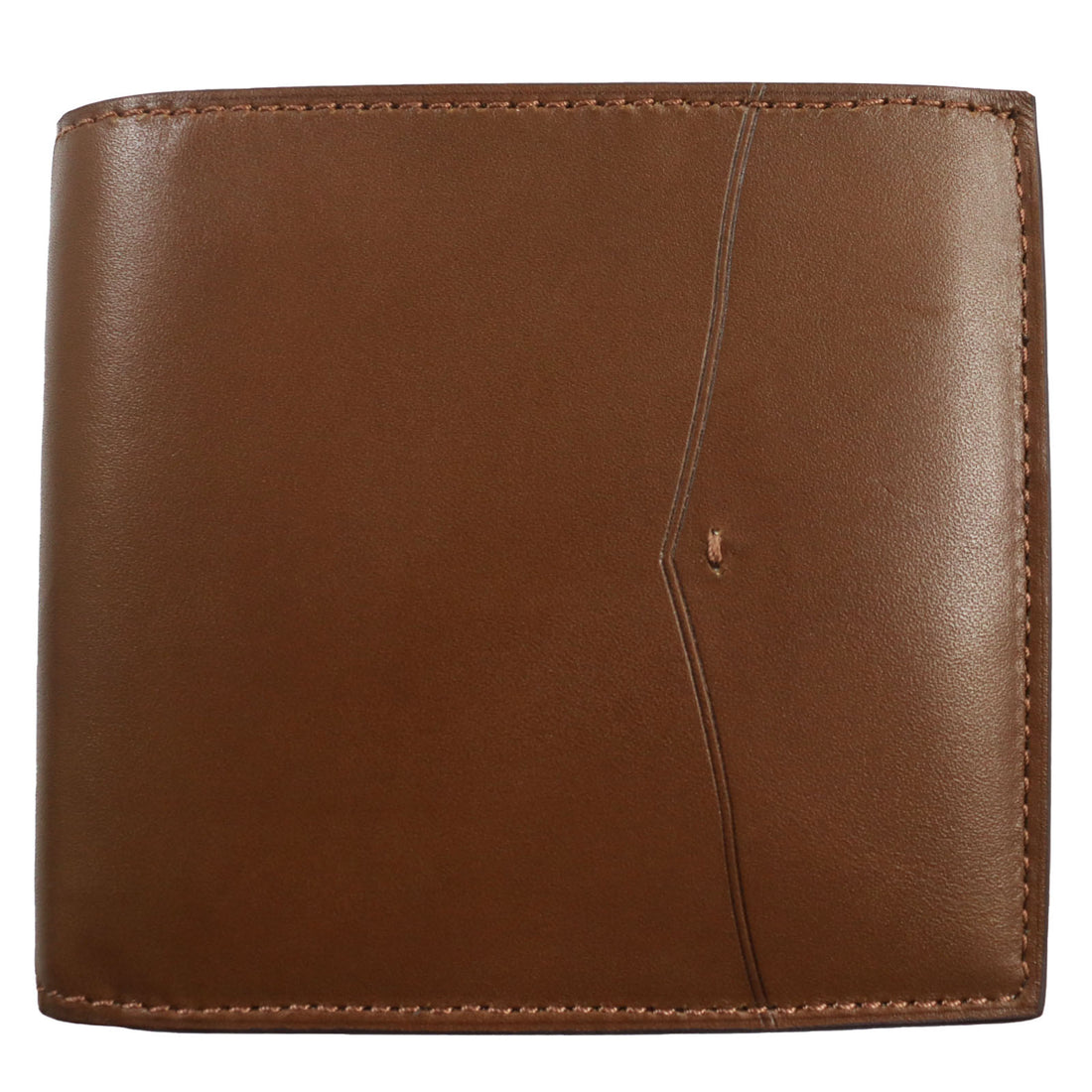 EDWARD GREEN Leather Bifold Wallet Dark Oak