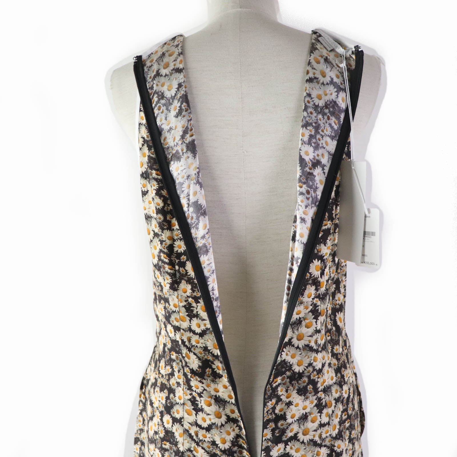 Stella McCartney Floral Silk Sleeveless Dress