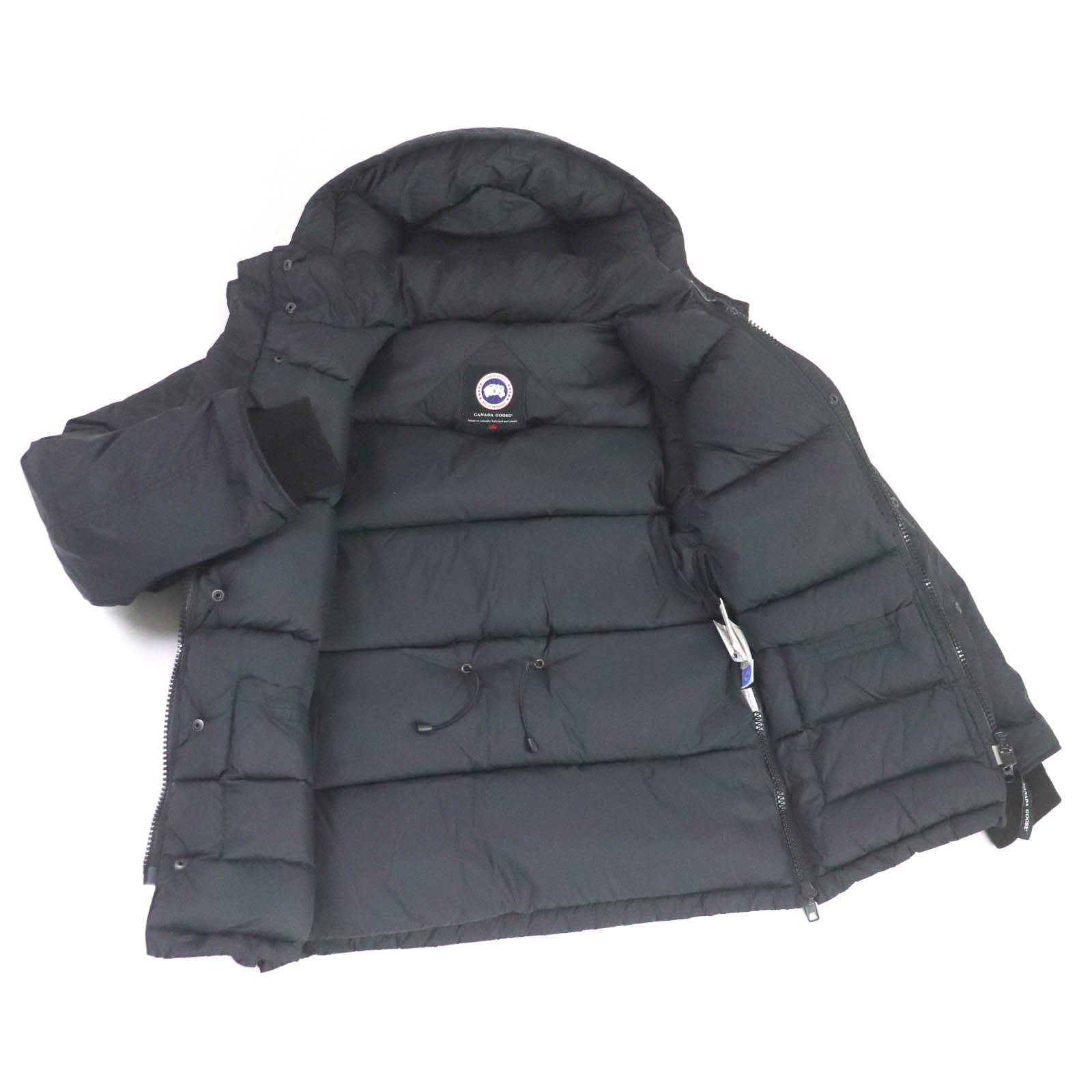 CANADA GOOSE MANITOBA Nylon Down Jacket Black S