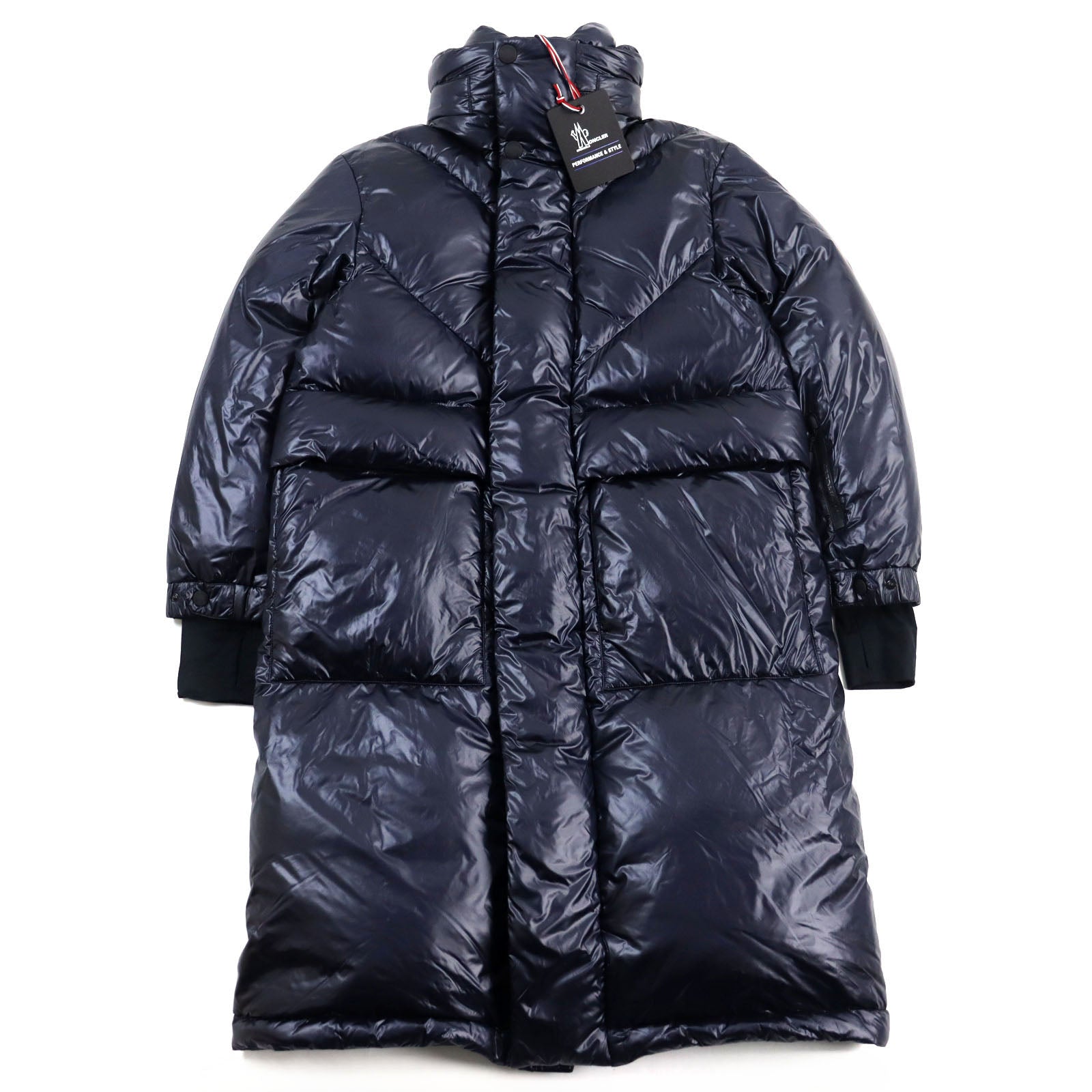 Moncler ALLEX GIUBBOTTO Nylon Coat Navy