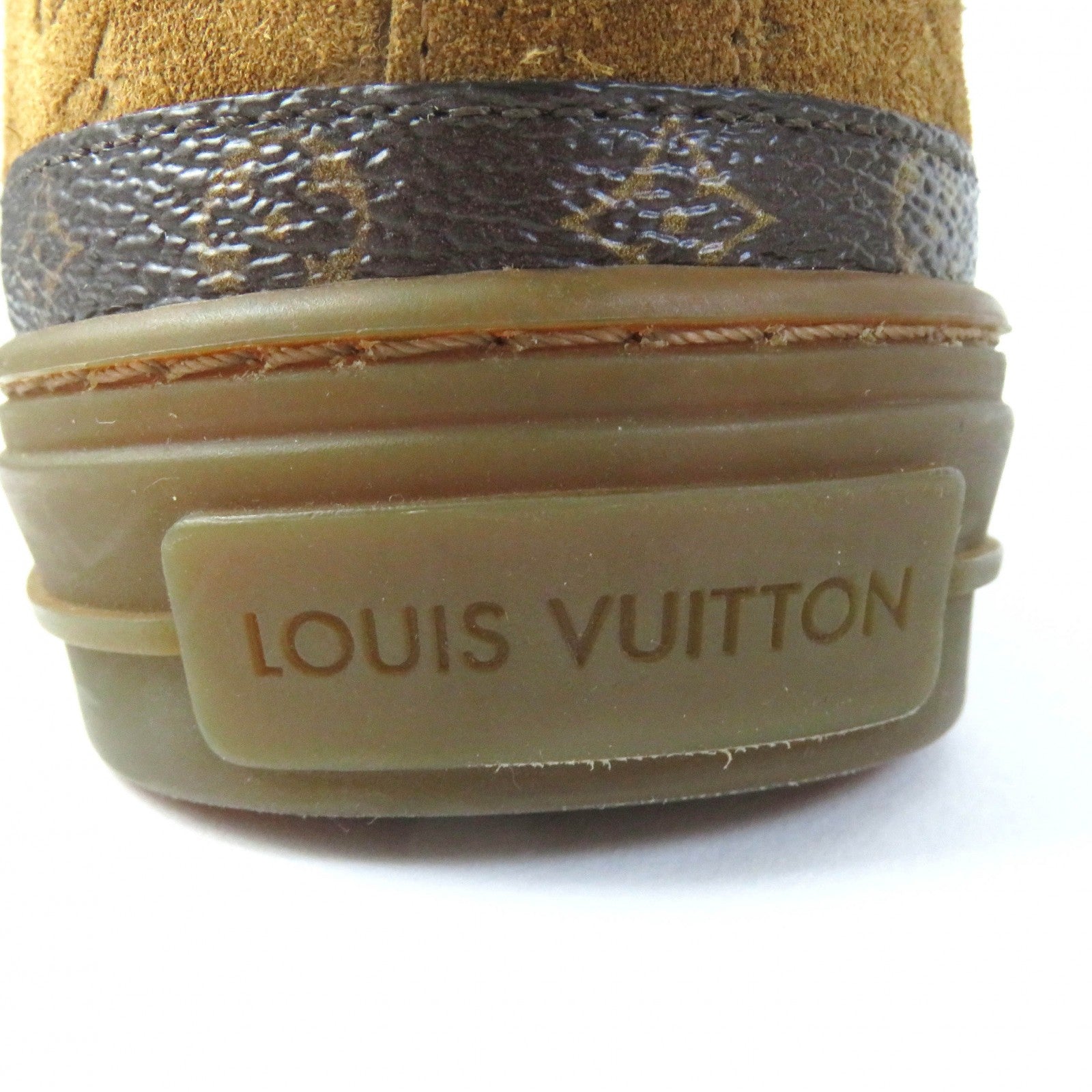 Louis Vuitton Mouton Boots Camel 36 Women