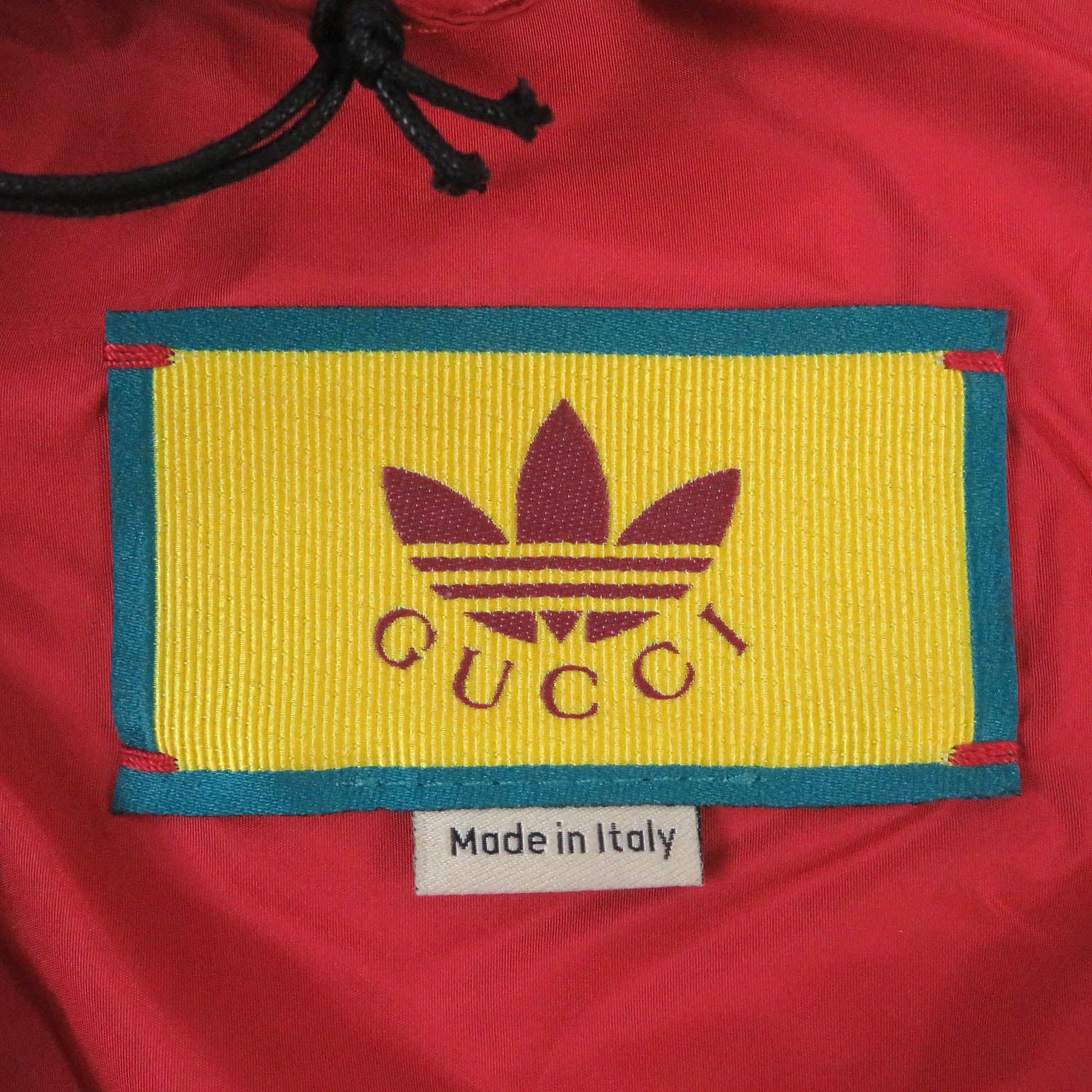 GUCCI adidas Trefoil GG Logo Hooded Anorak 46