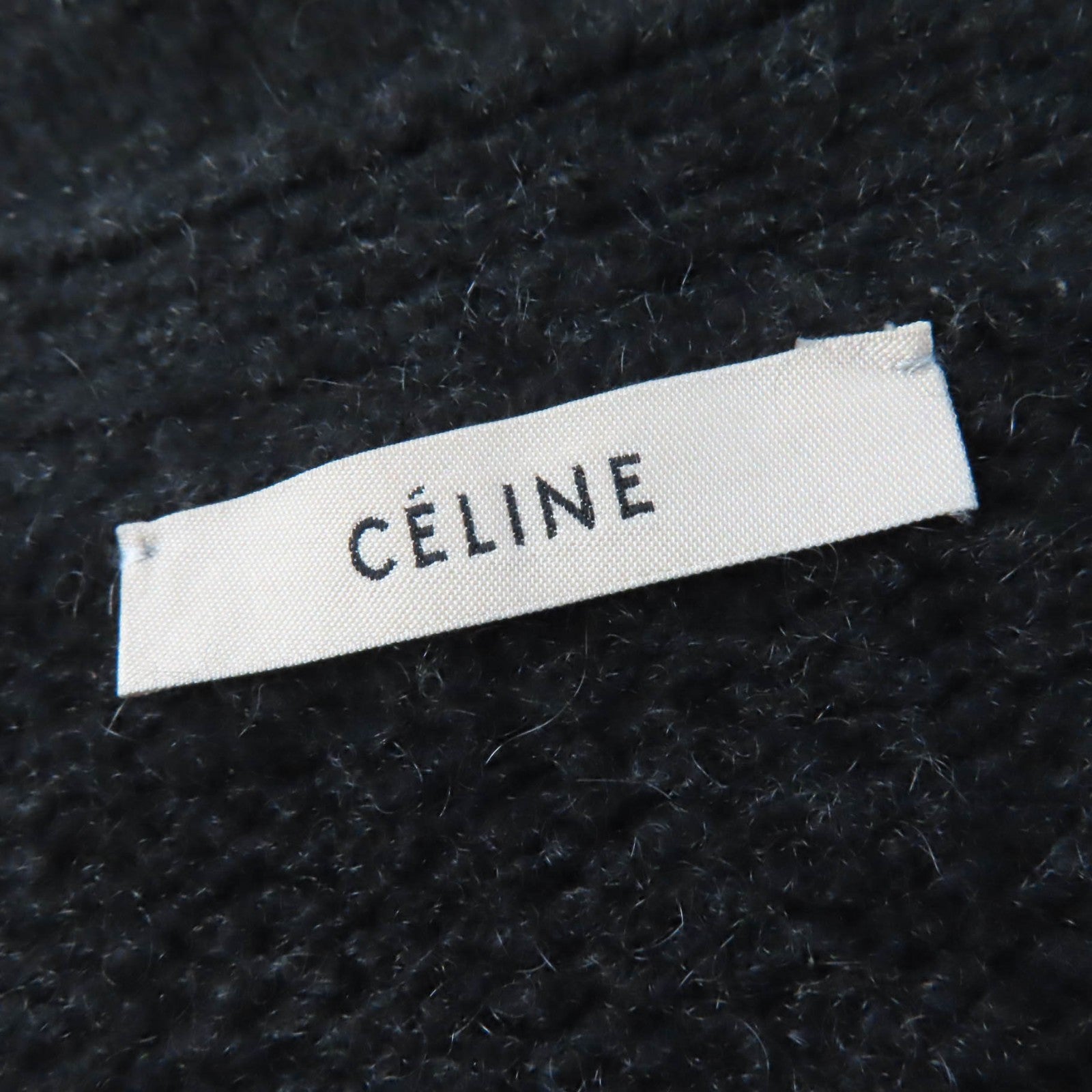 Celine Cashmere Cardigan Dark Gray M