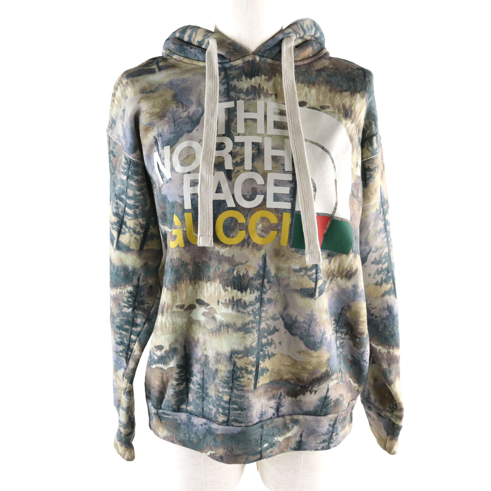 Gucci The North Face Logo Print Pullover XXS