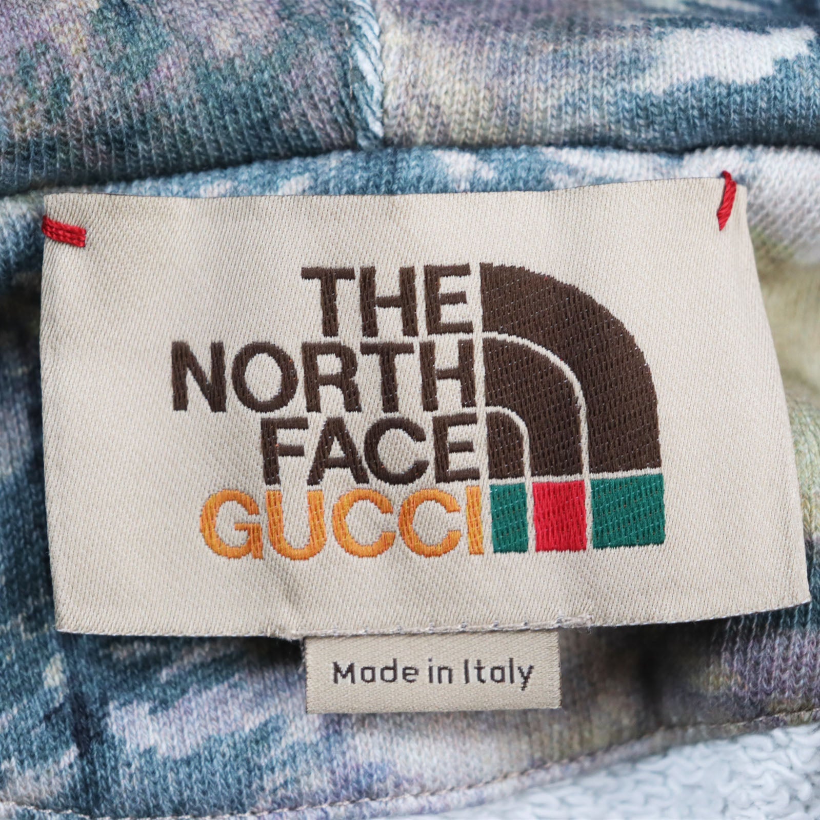 Gucci The North Face Logo Print Pullover XXS