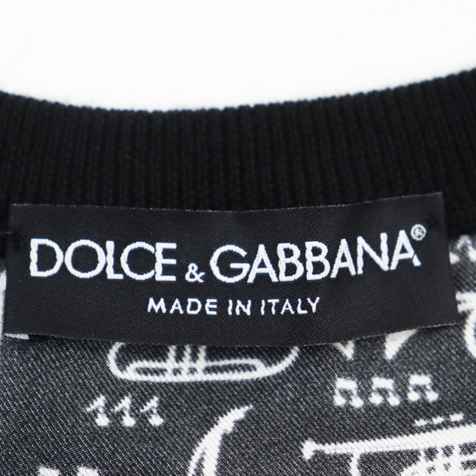 Dolce & Gabbana Cashmere Silk Pullover Black 44