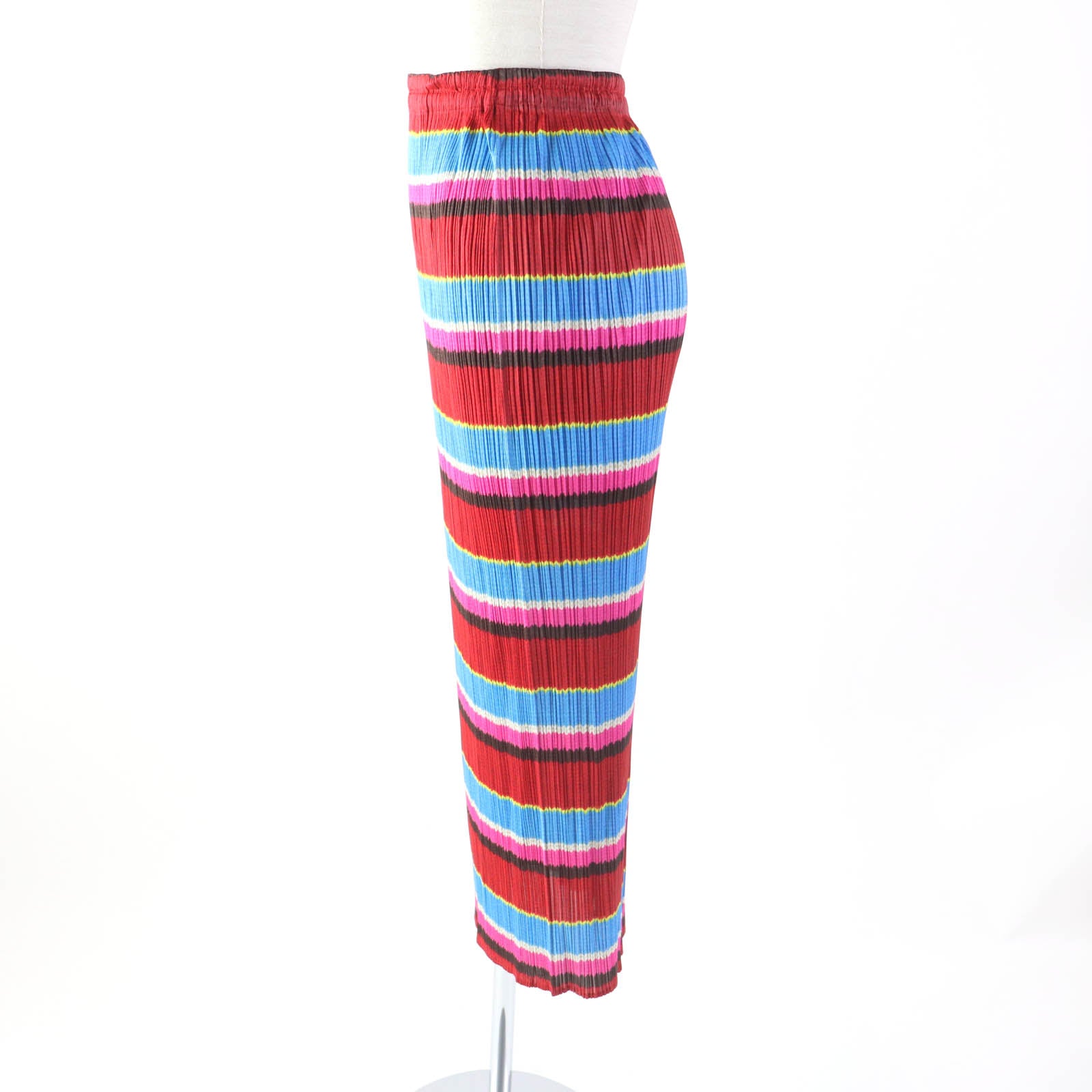 PLEATS PLEASE Multicolor Pleated Long Skirt