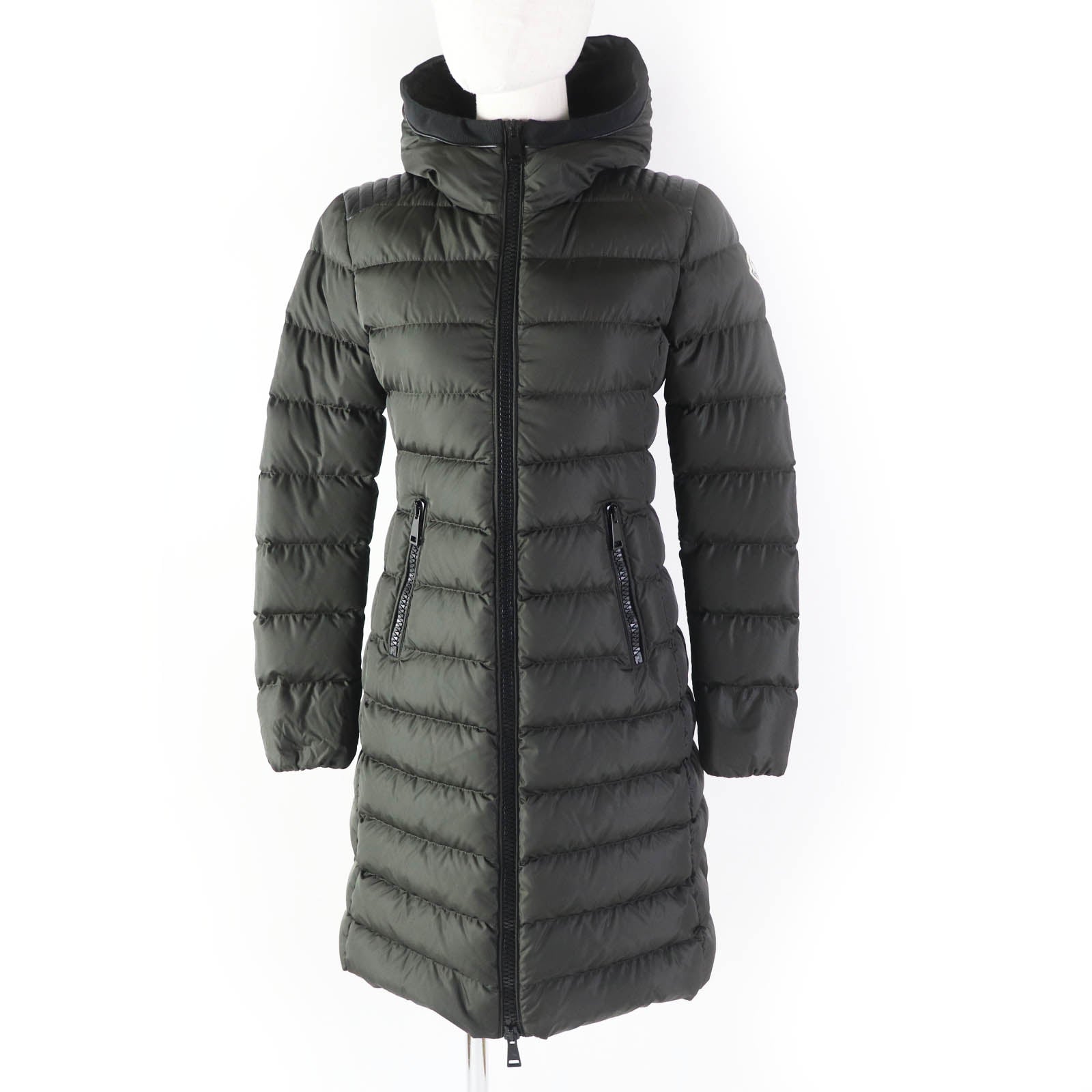 Moncler Taleve Nylon Hooded Coat