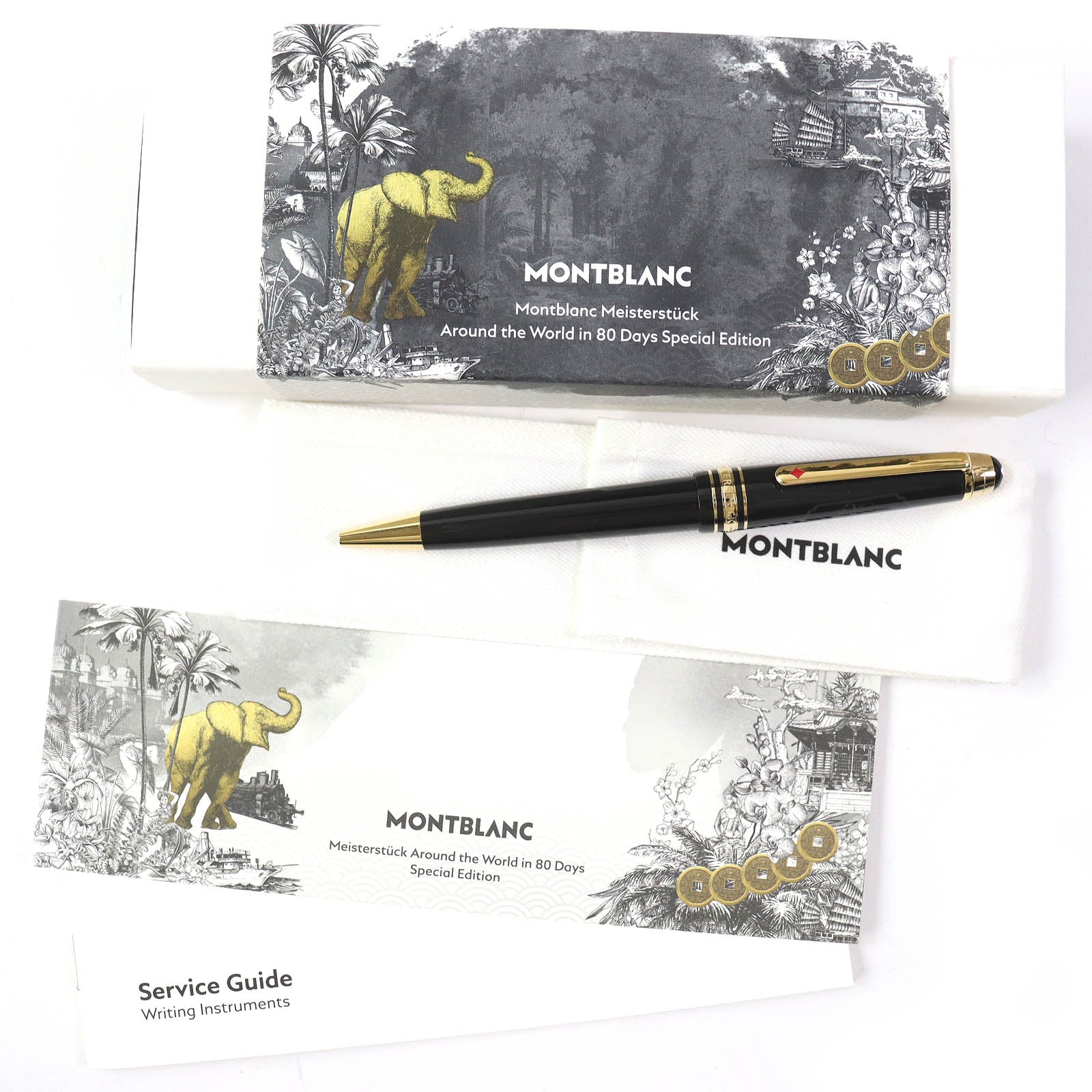 Montblanc 80 Days Elephant Ballpoint Pen MB128475