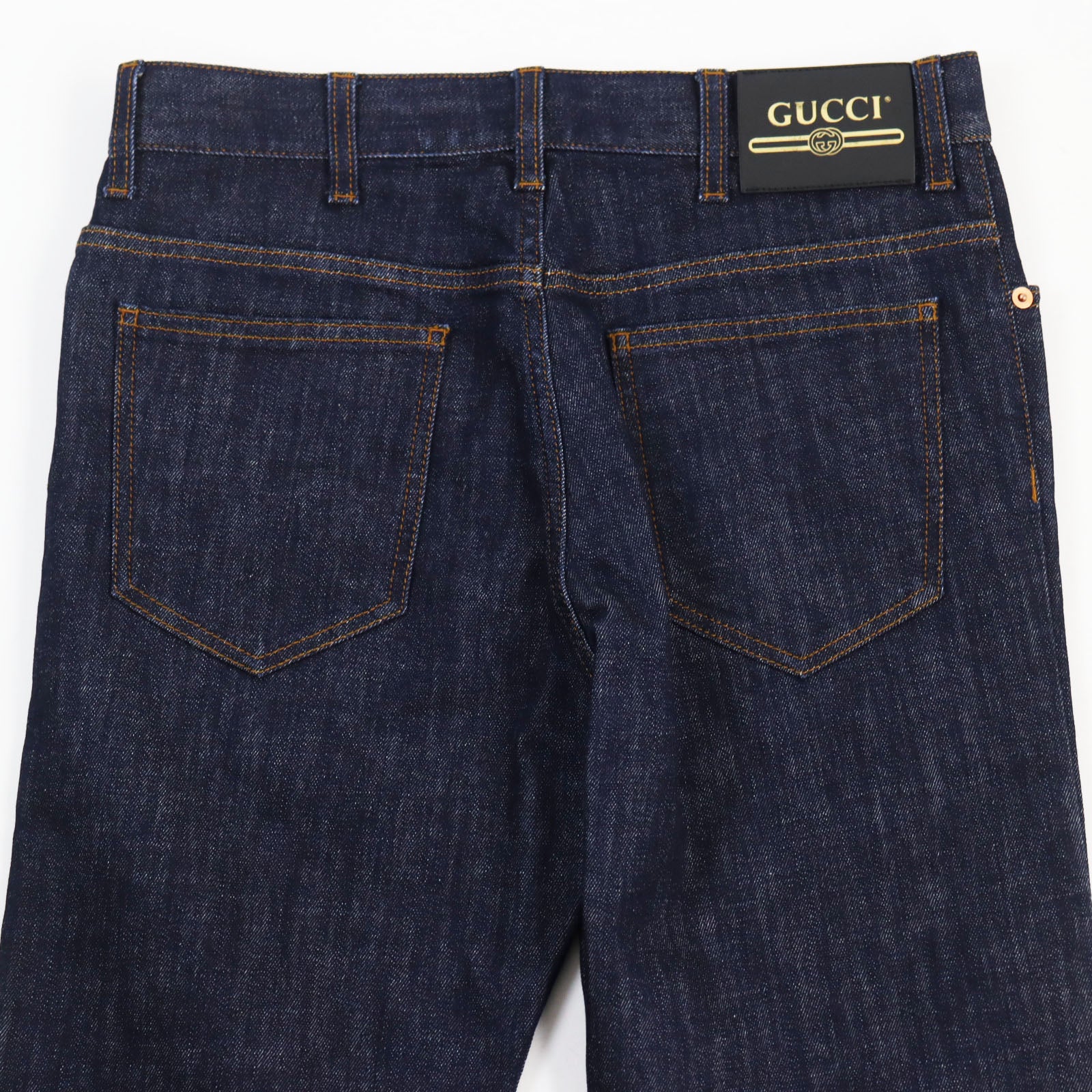 Gucci Denim Pants Indigo Blue 32