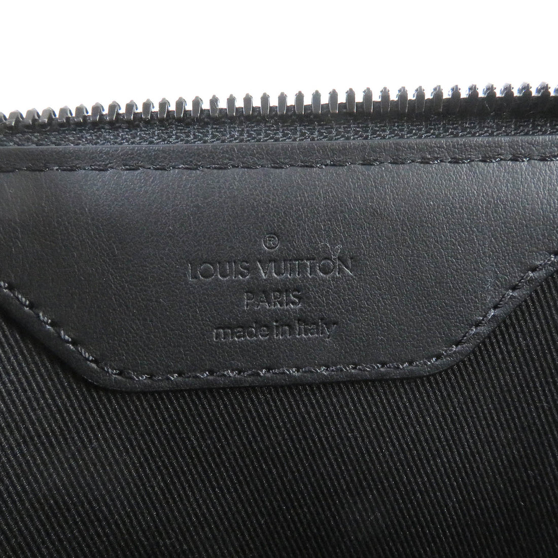 Louis Vuitton Sac Plat Leather Shoulder Bag