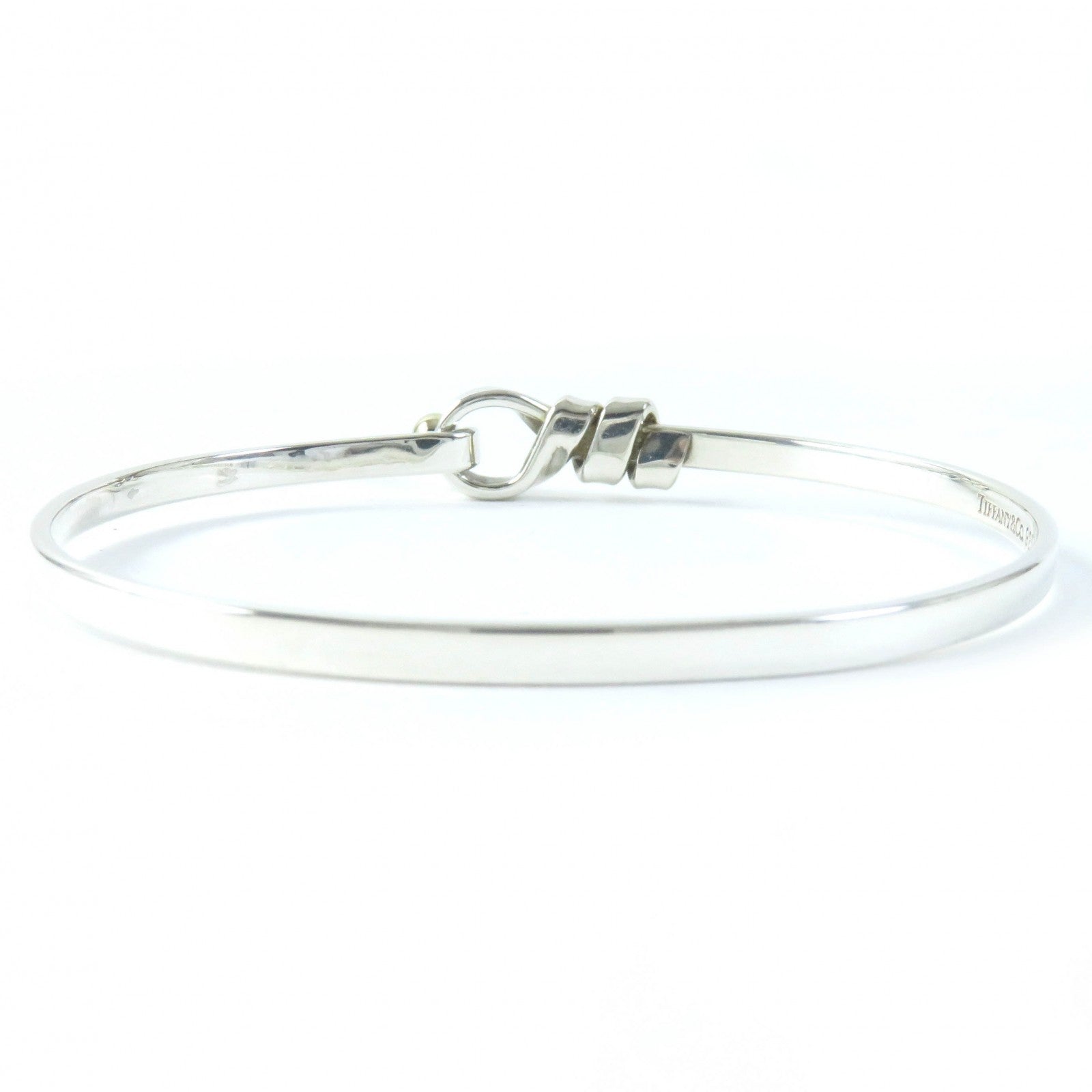 Tiffany & Co Silver Gold Bracelet Bangle