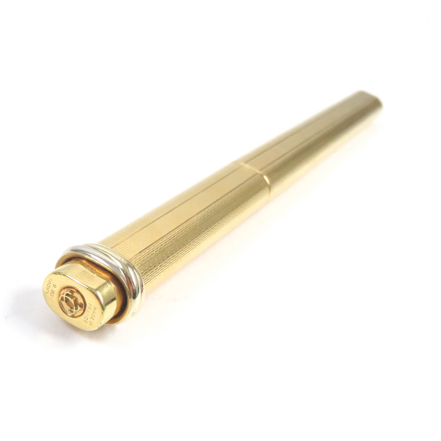 Cartier Trinity Ballpoint Pen Gold Case