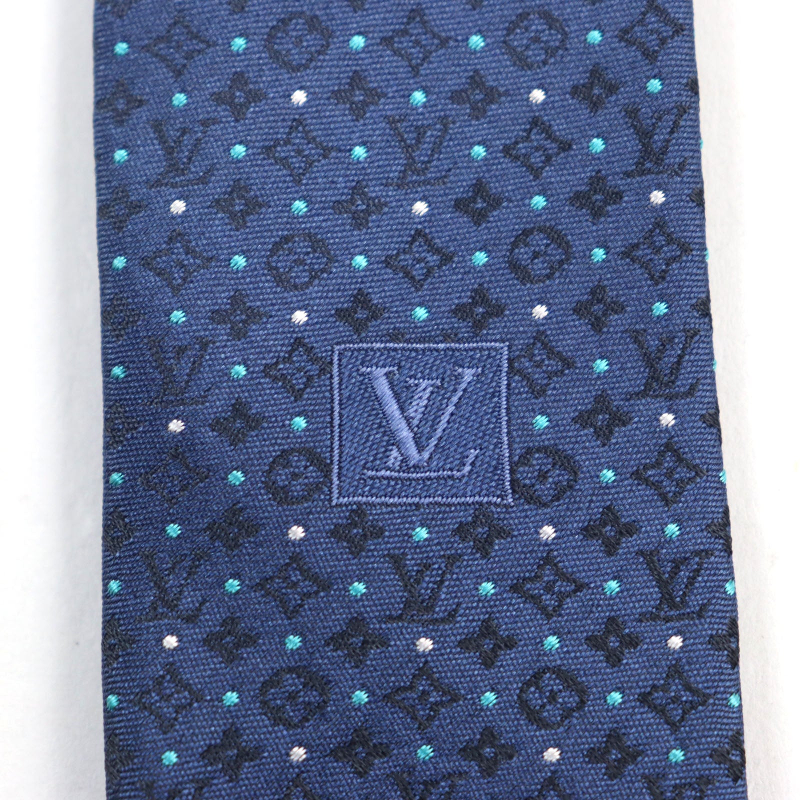 Louis Vuitton Silk Monogram Tie M73547