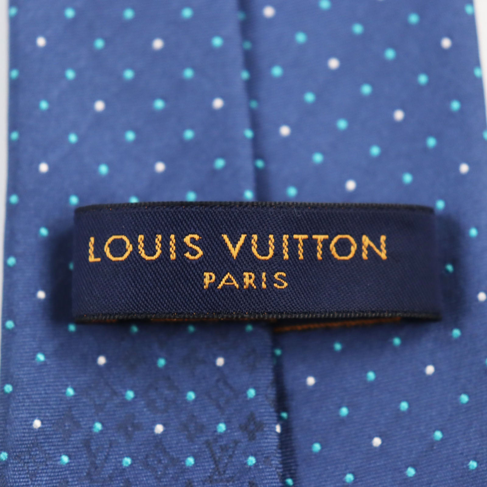 Louis Vuitton Silk Monogram Tie M73547