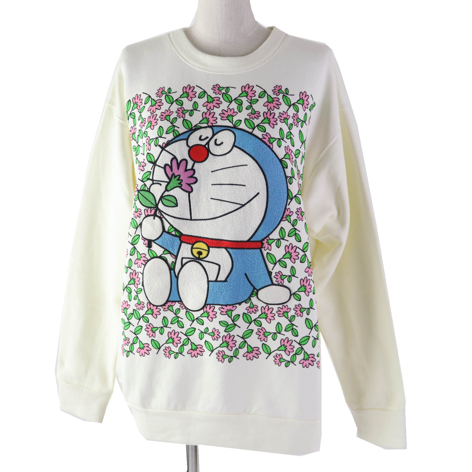 GUCCI Doraemon Sweatshirt XS White