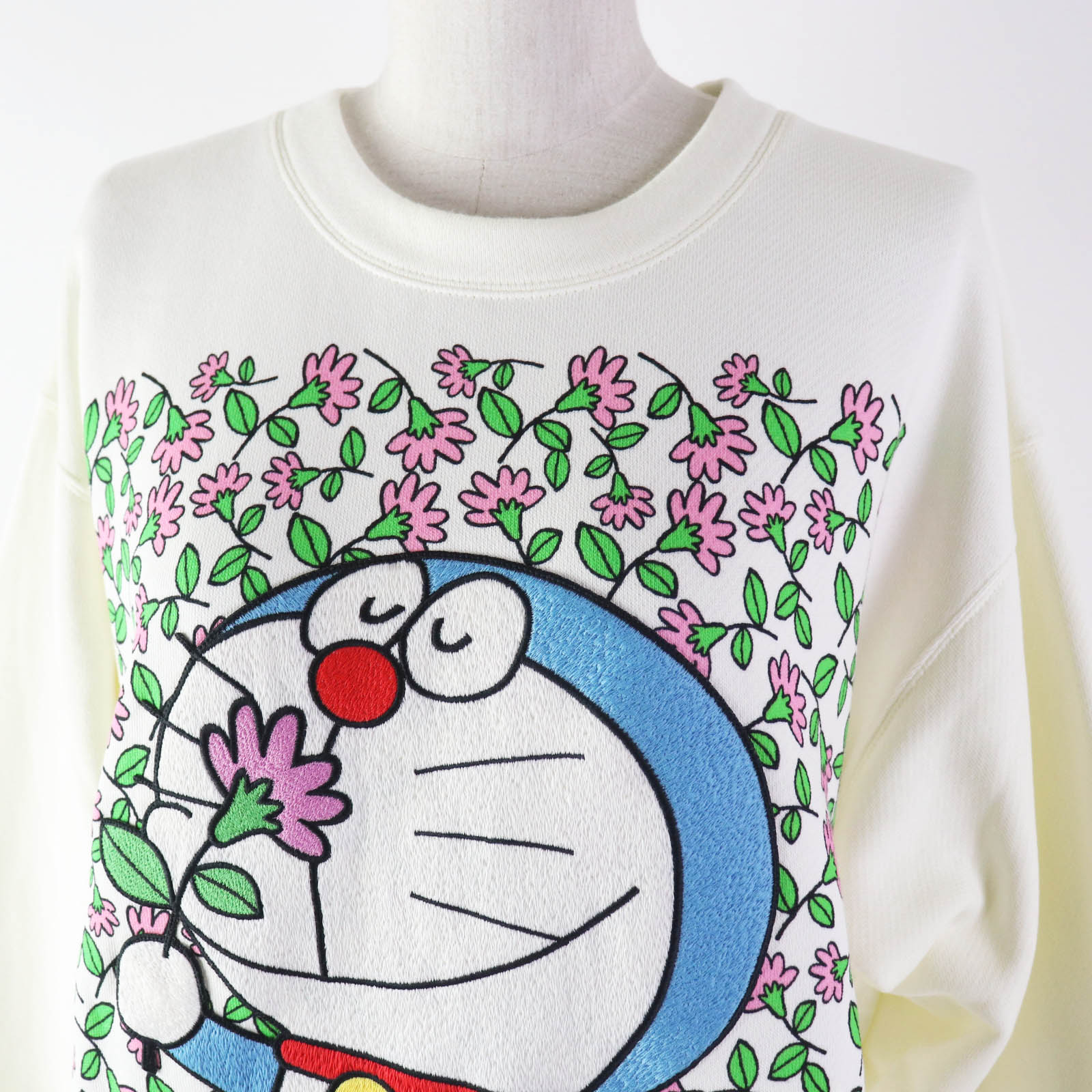 GUCCI Doraemon Sweatshirt XS White