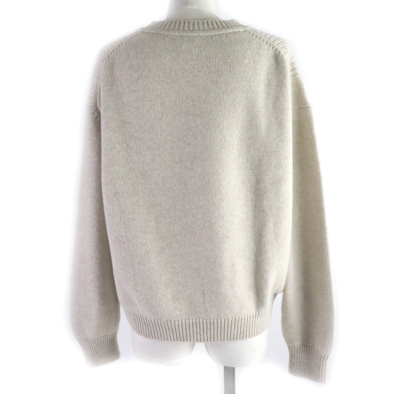 Hermes Cashmere Logo Crew Neck Sweater Women