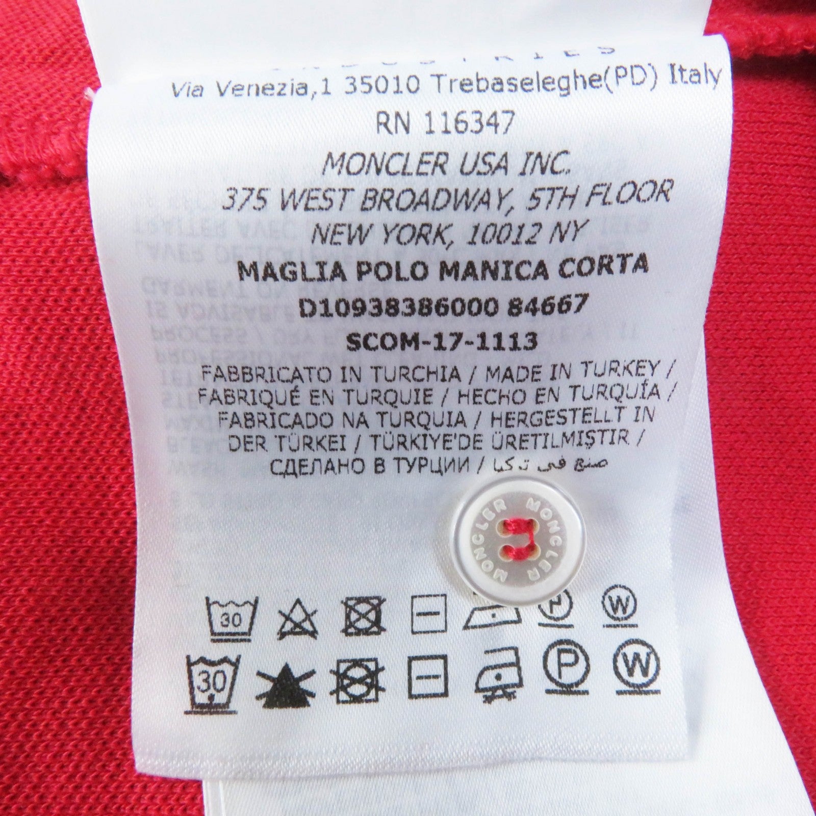 Moncler Cotton Polo Shirt Women