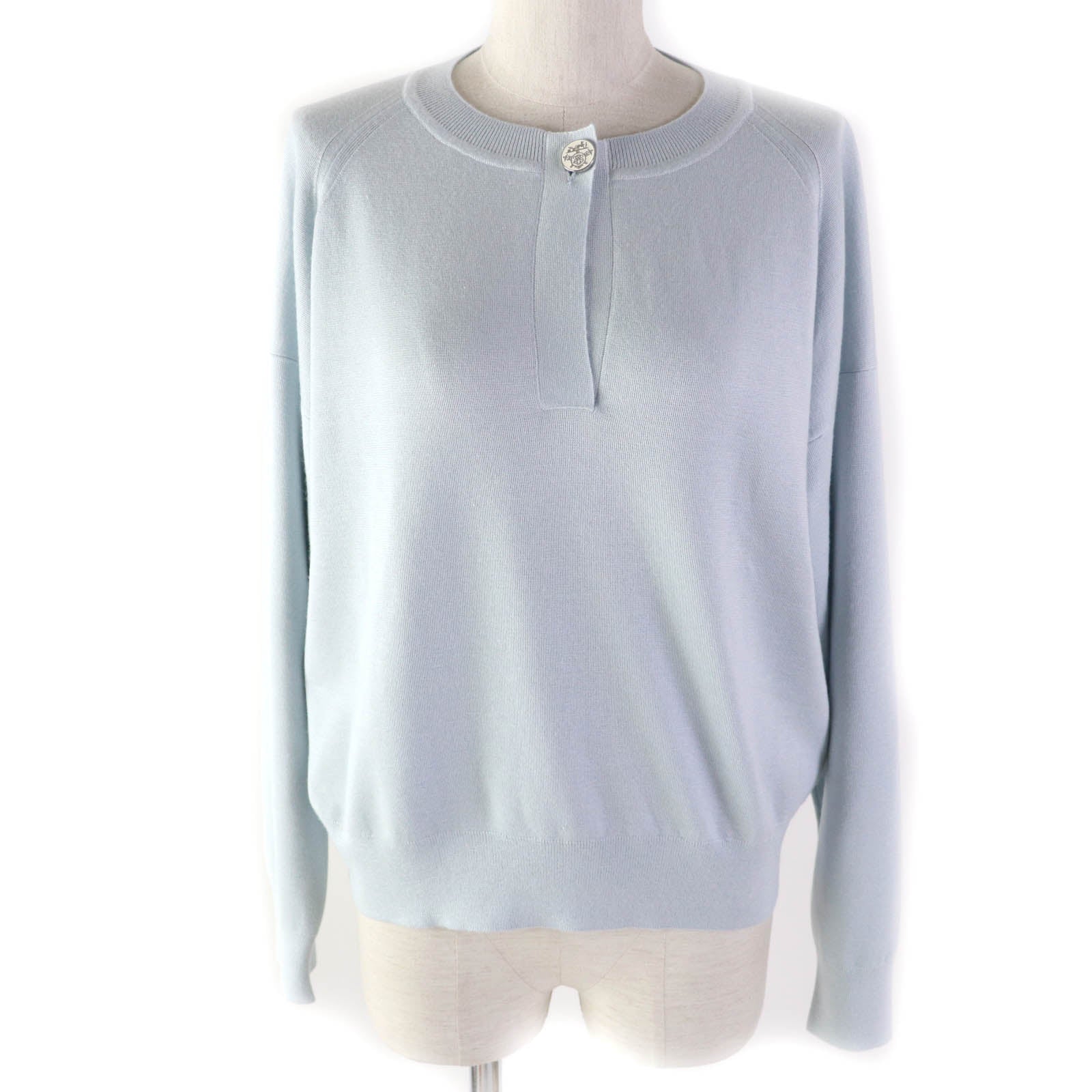 Hermes Silk Cashmere Knit Sweater Women