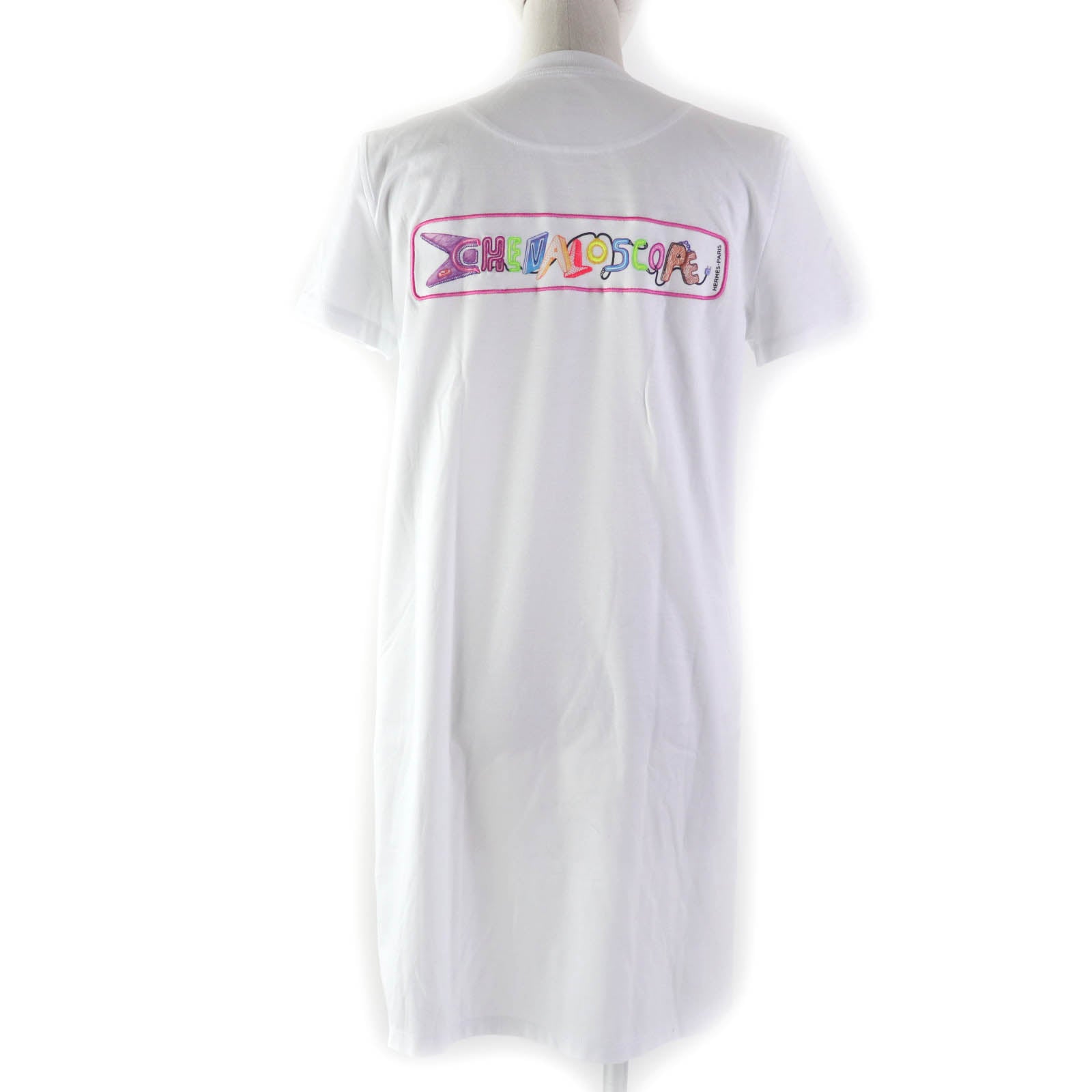 Hermes Cotton T-Shirt White 36