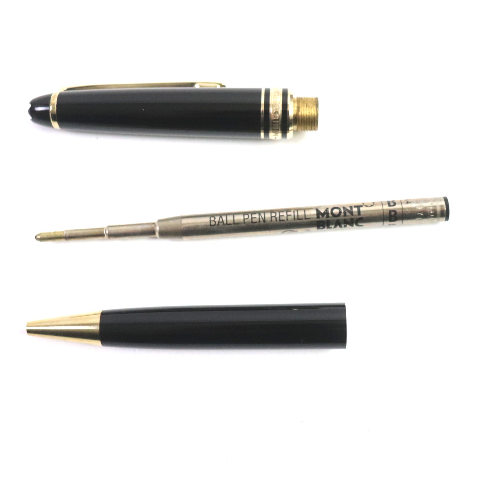 Montblanc Meisterstuck Ballpoint Pen Black Gold