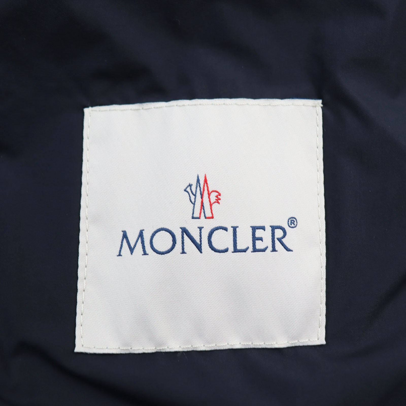 Moncler YERES Nylon Tricolor Logo Down Jacket