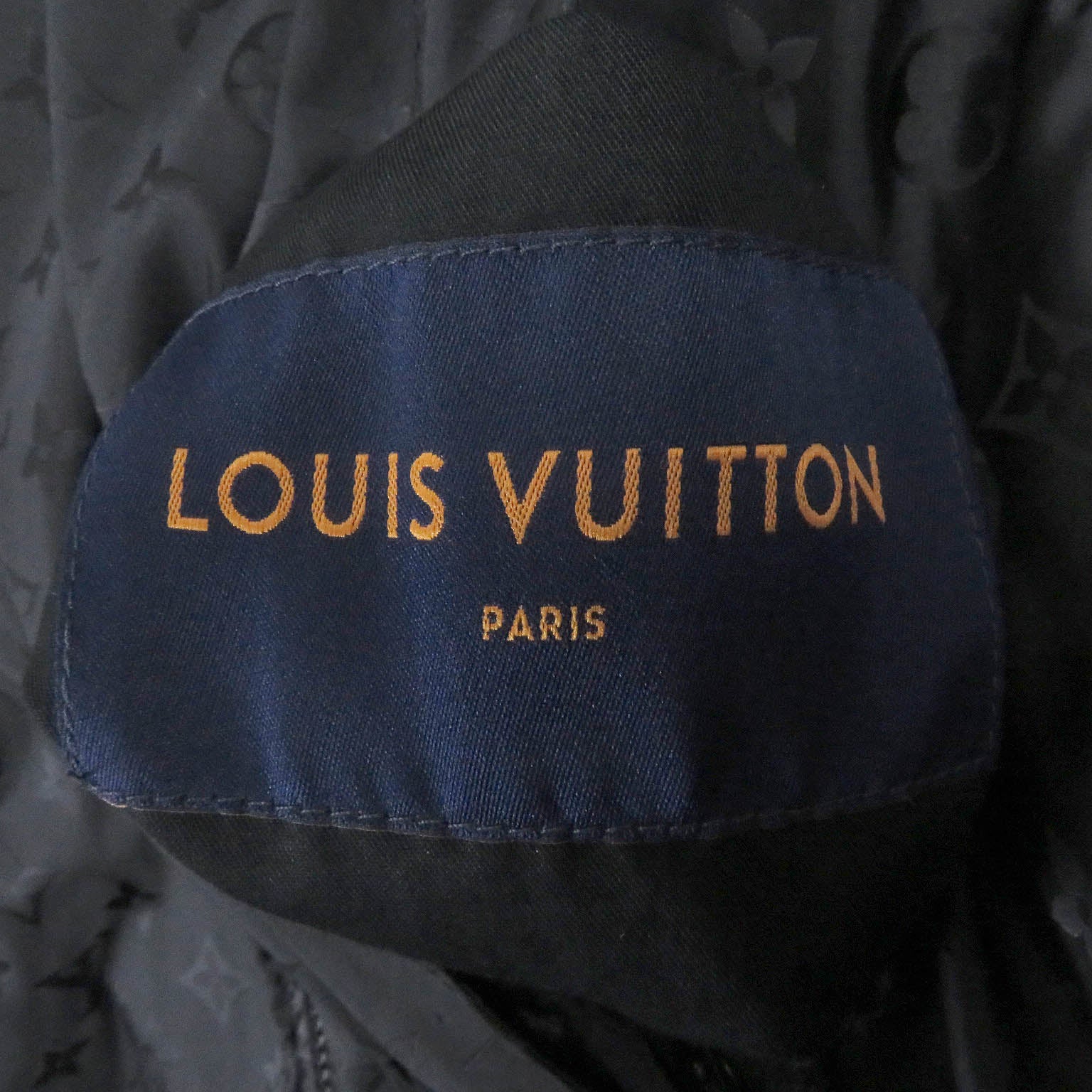 Louis Vuitton Reversible Monogram Leather Bomber Jacket