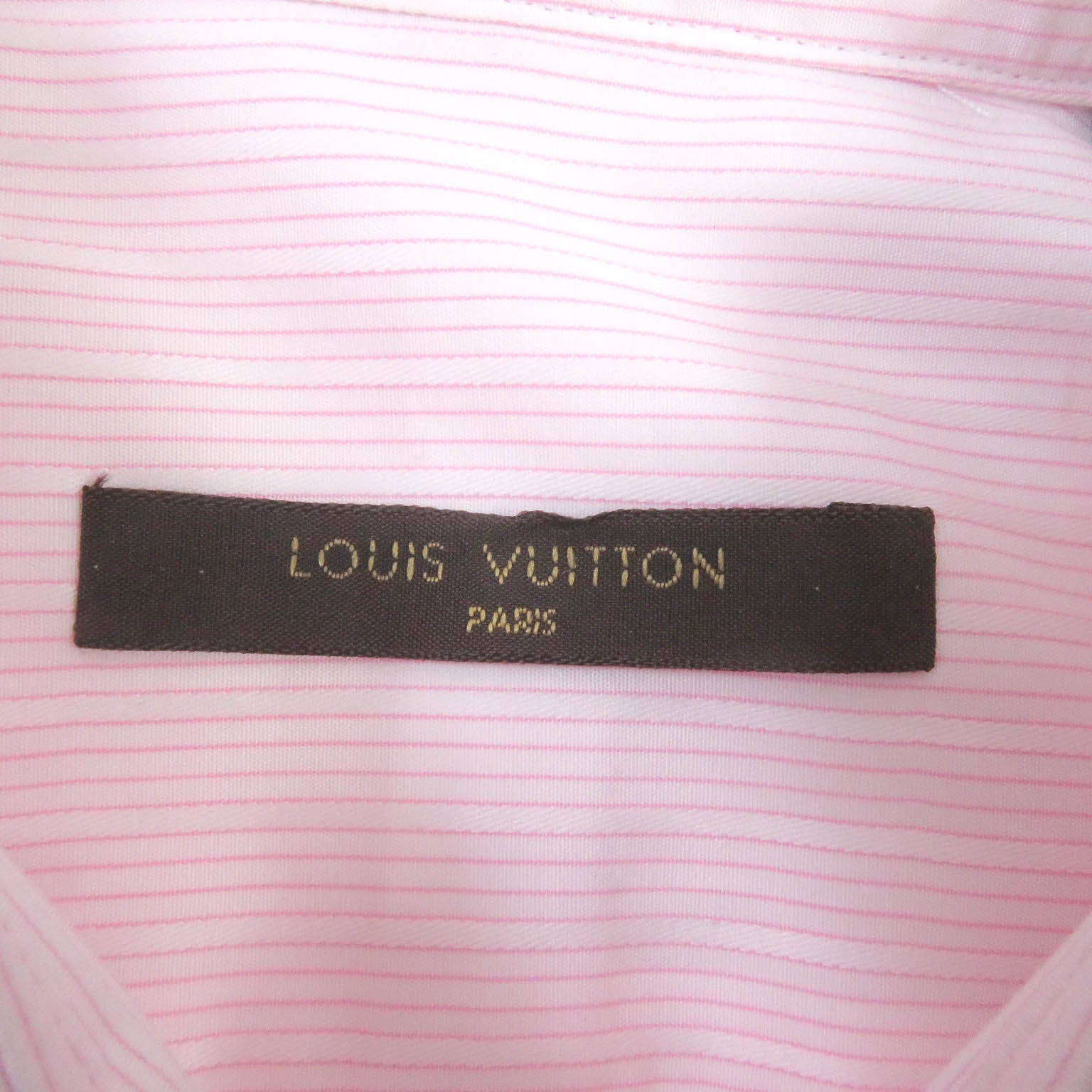 Louis Vuitton Cotton Stripe Long Sleeve Shirt