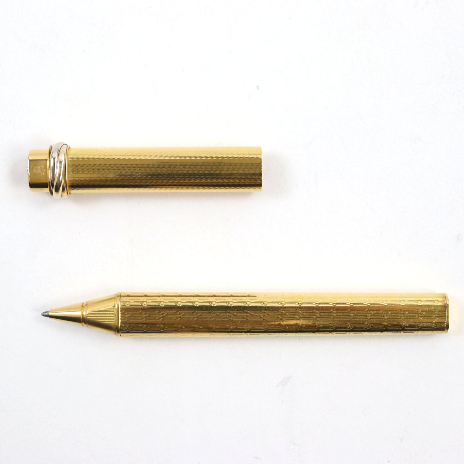 Cartier Trinity Ballpoint Pen Gold