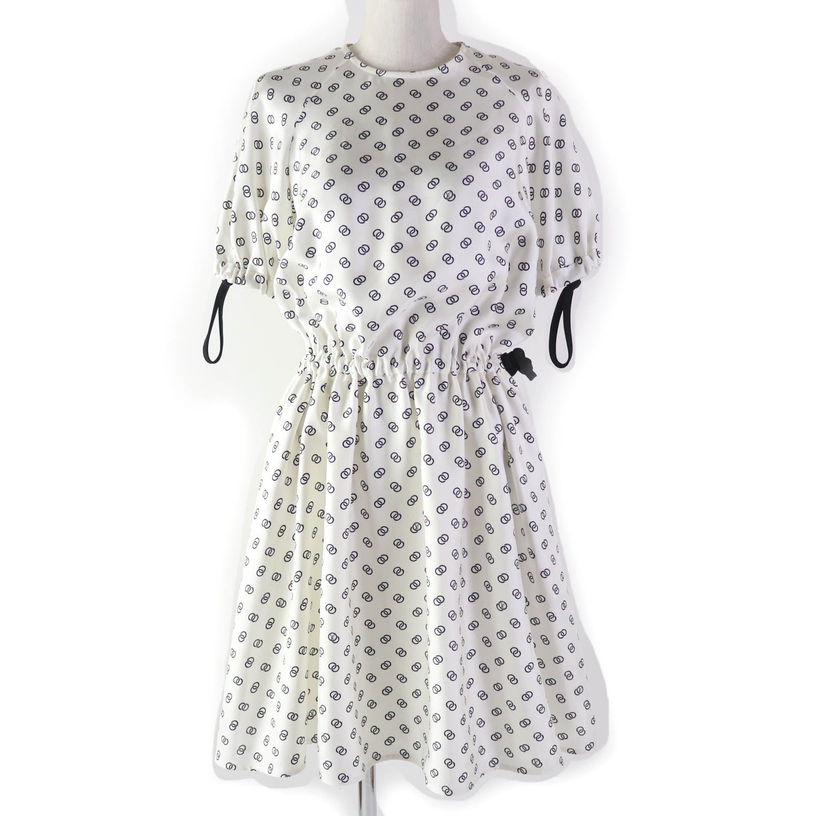 Louis Vuitton Silk Chain Link Dress Women