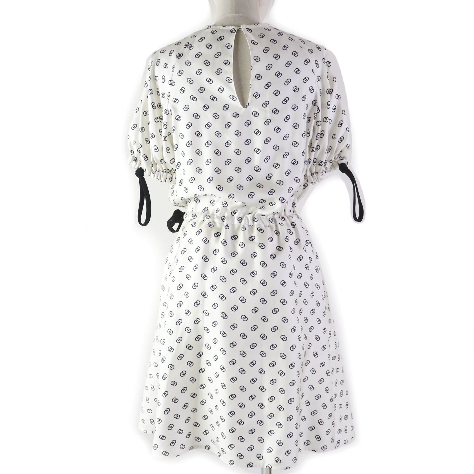 Louis Vuitton Silk Chain Link Dress Women