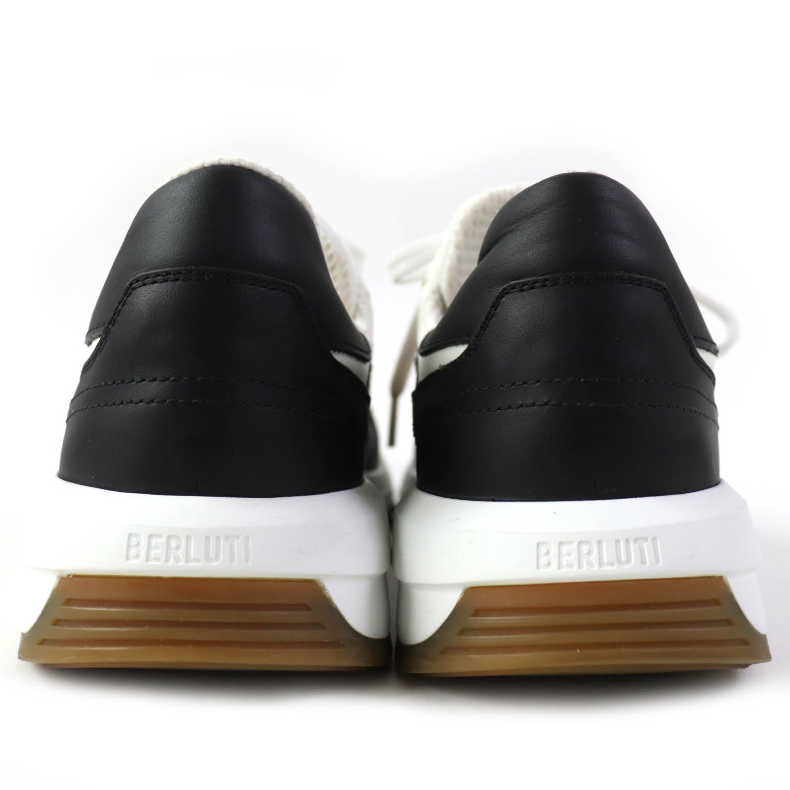 Berluti Calligraphy Leather Sneakers