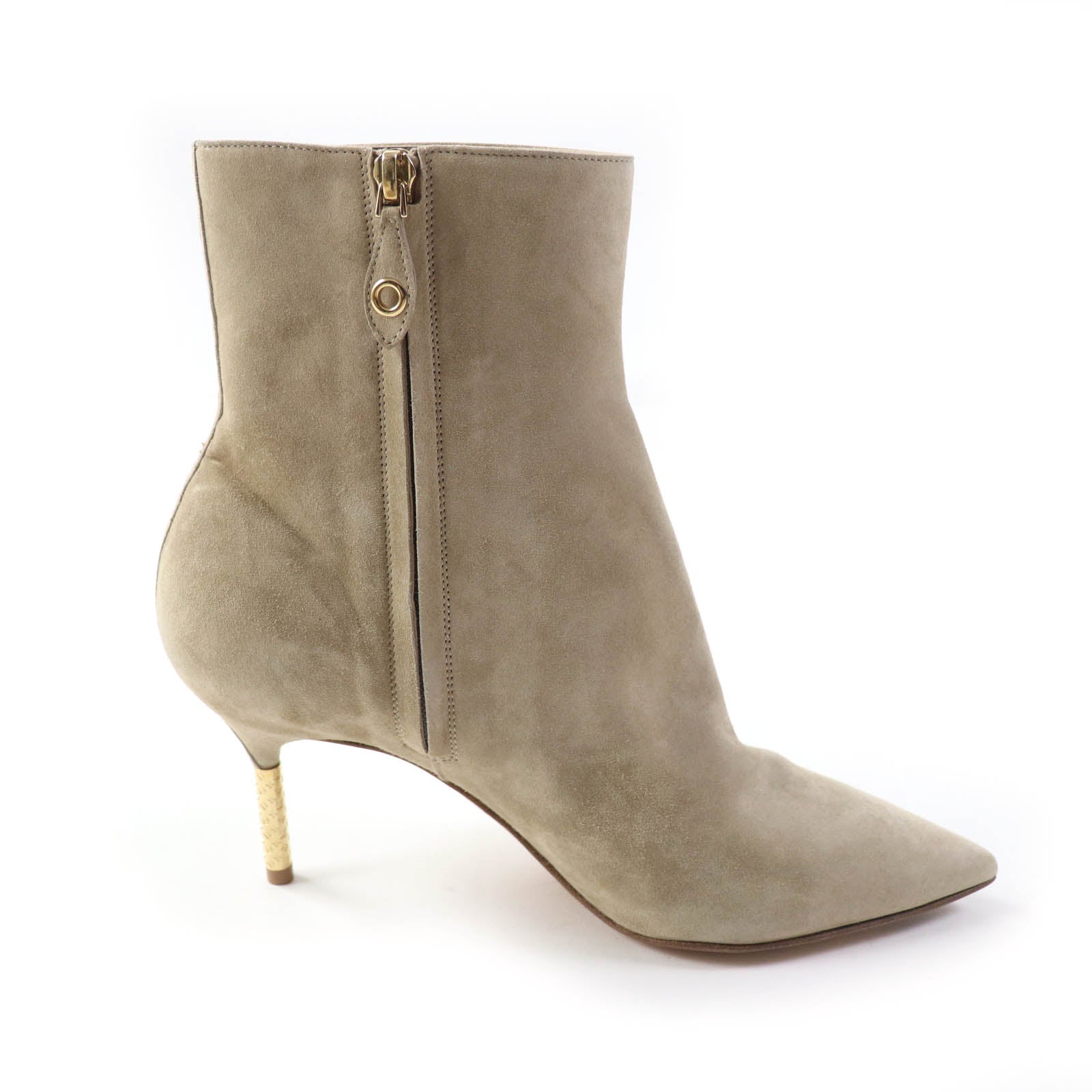 Louis Vuitton Monogram Suede Short Boots 38