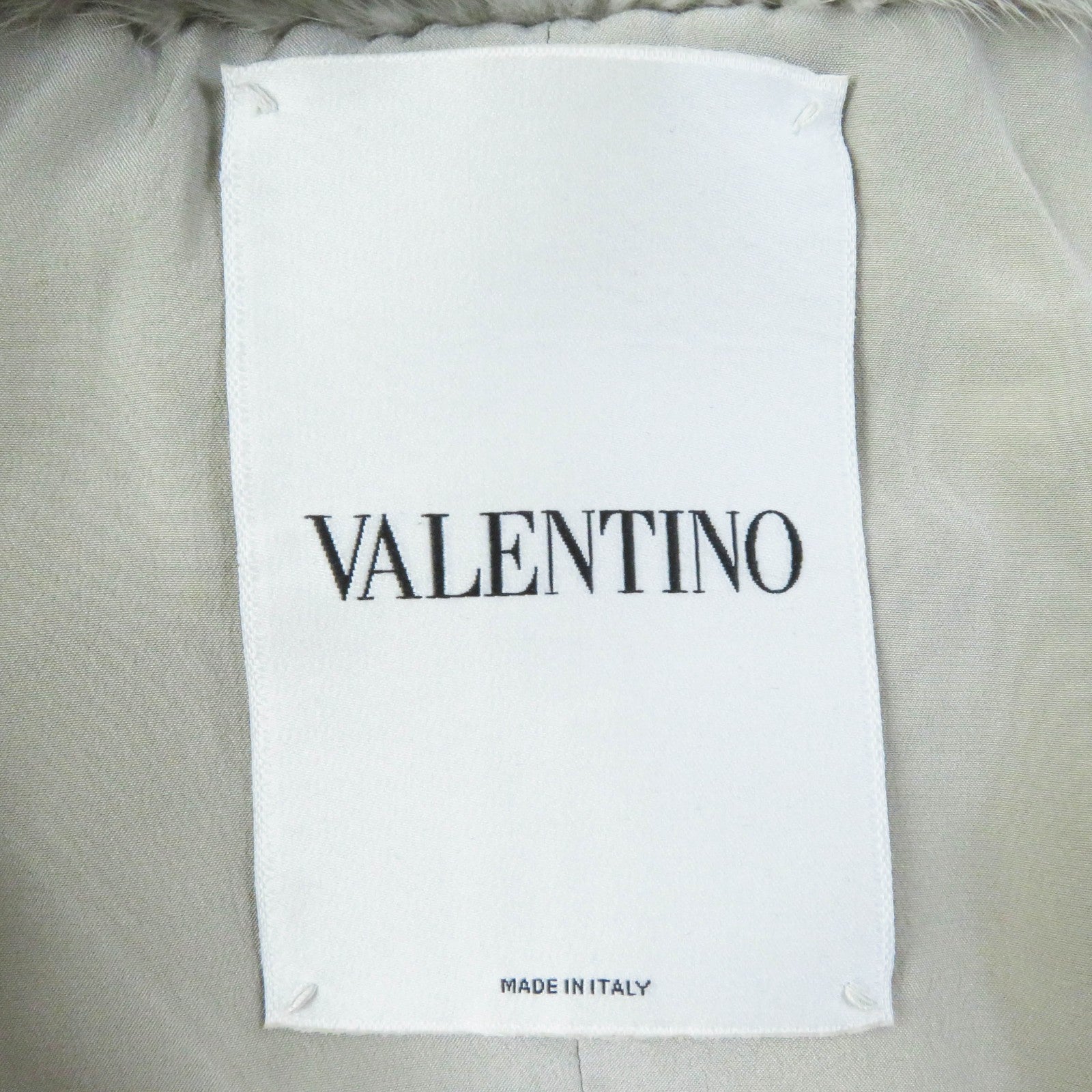 Valentino Mink Silk Fur Shawl with Stones