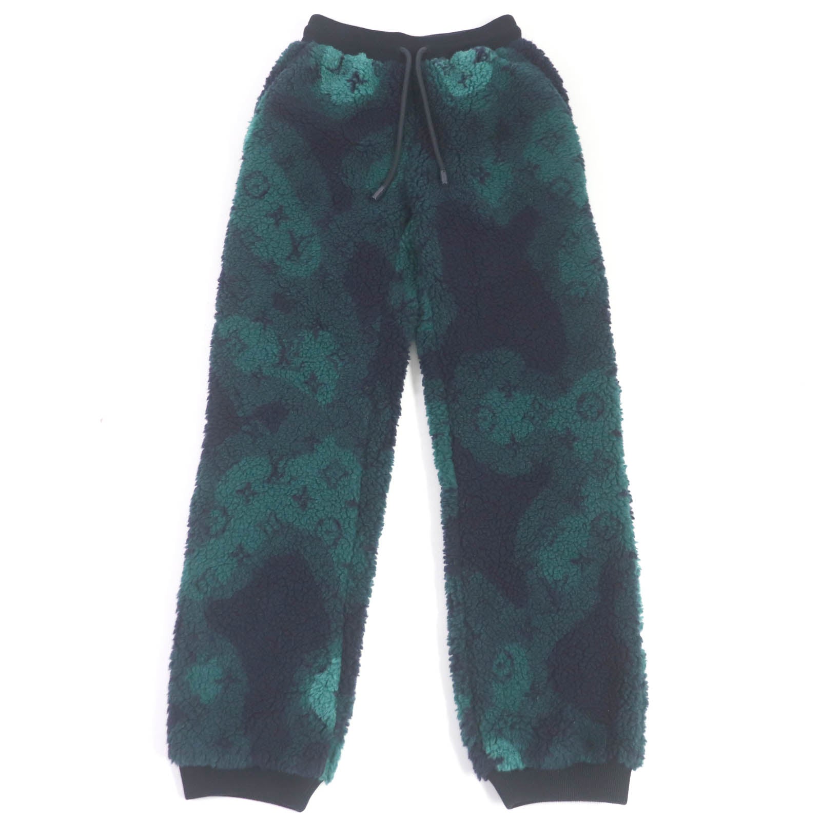 Louis Vuitton Monogram Camo Fleece Pants XS