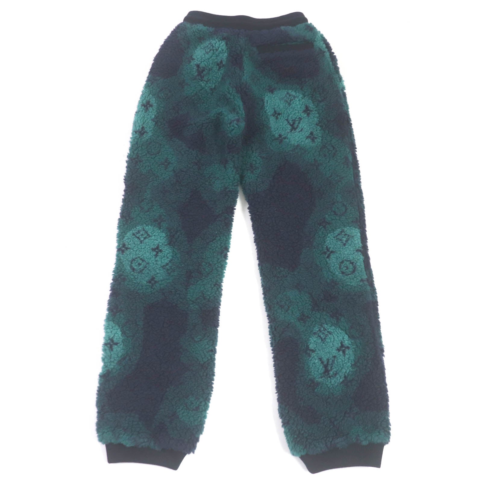 Louis Vuitton Monogram Camo Fleece Pants XS