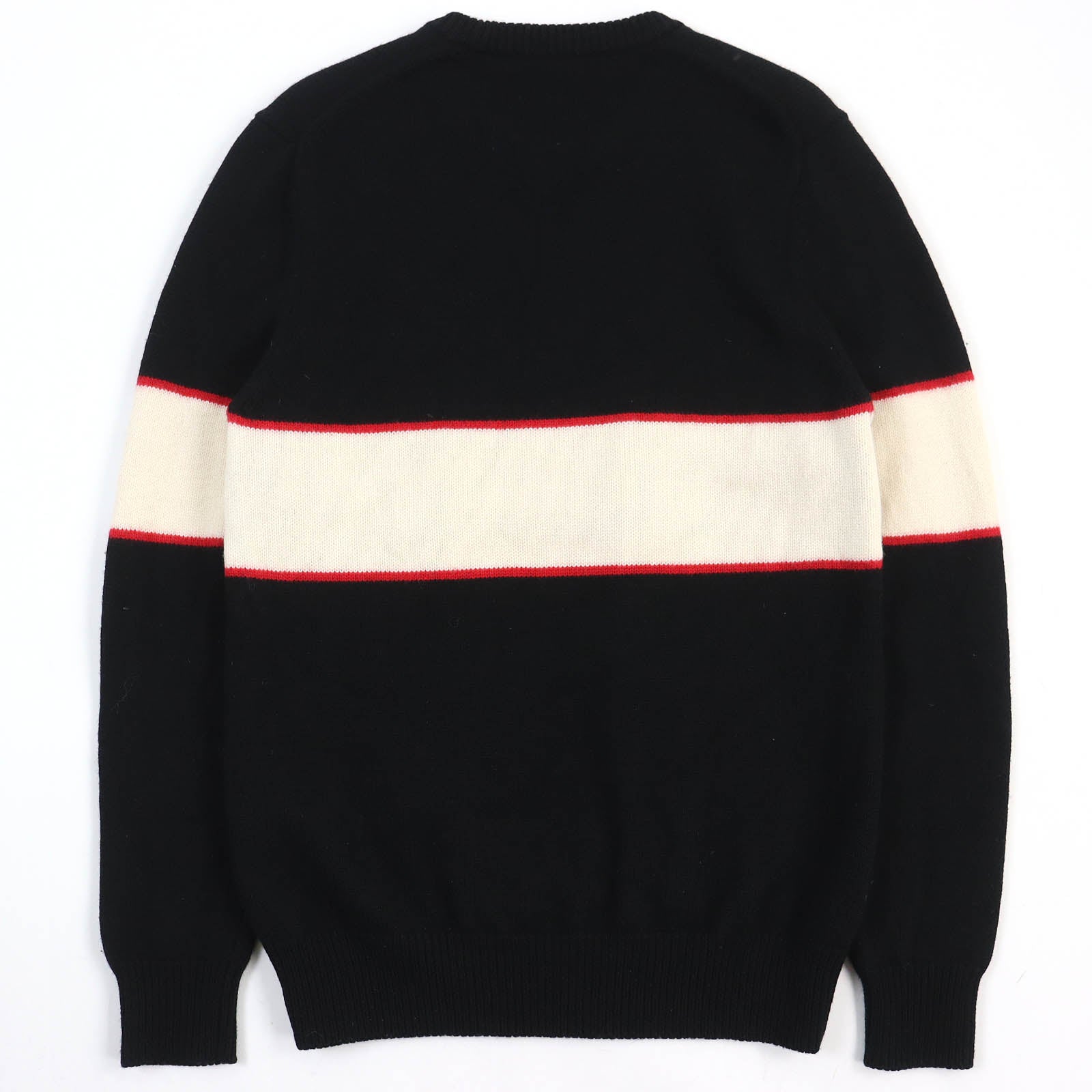 Givenchy Wool Sweatshirt Sweater Black Red S