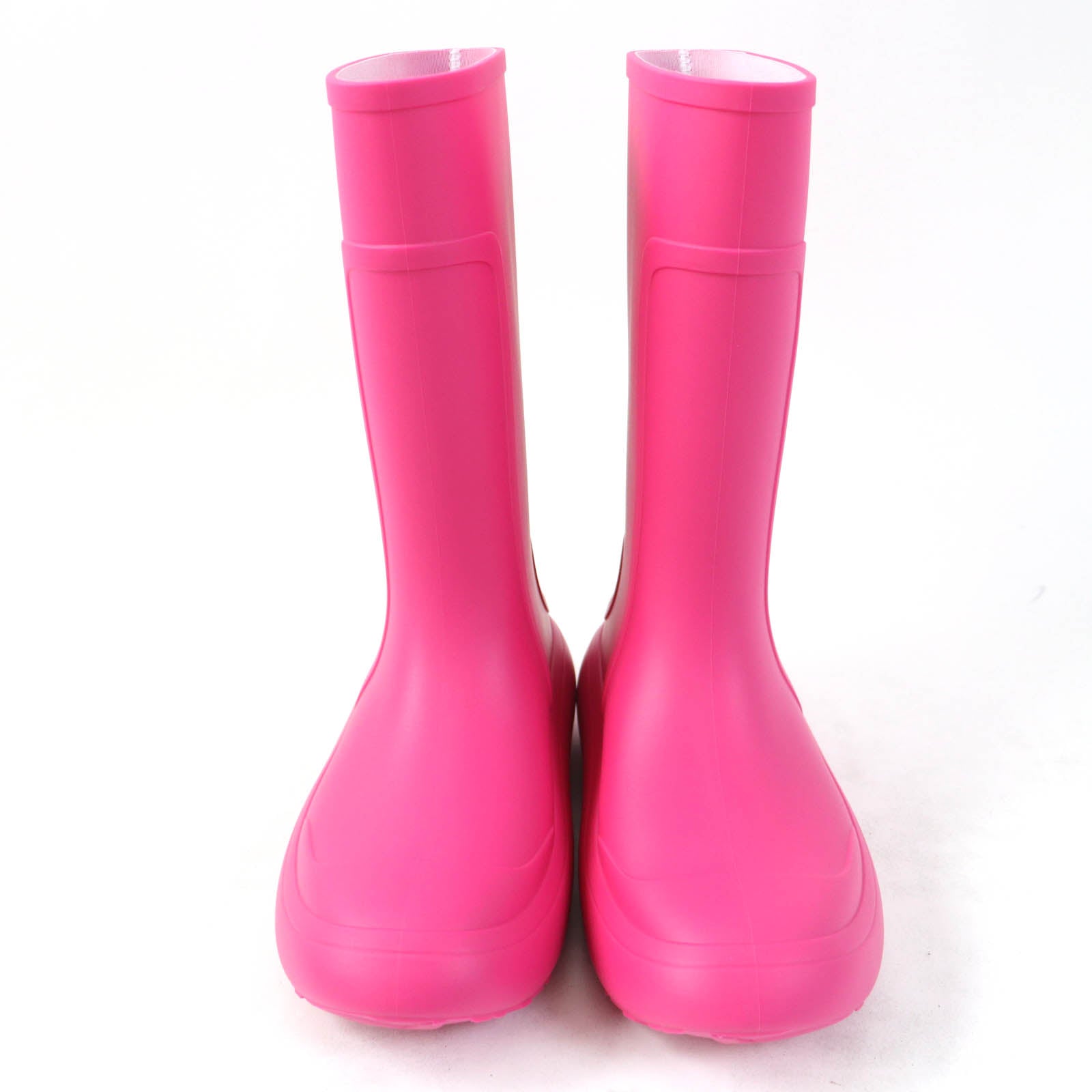 Salvatore Ferragamo Gancini Rubber Boots Pink