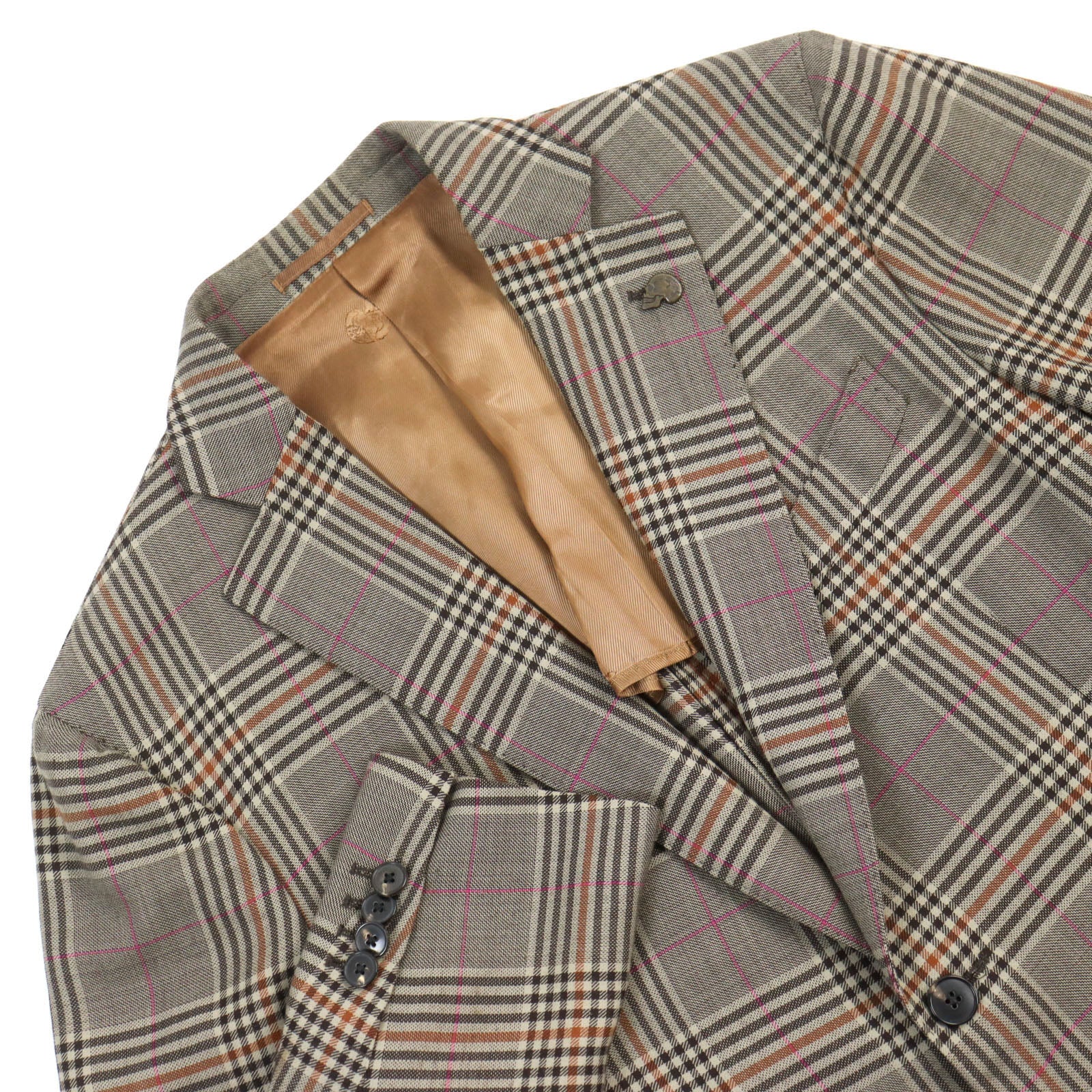 Gabriele Pasini Men's Tailored Jacket Gray Check