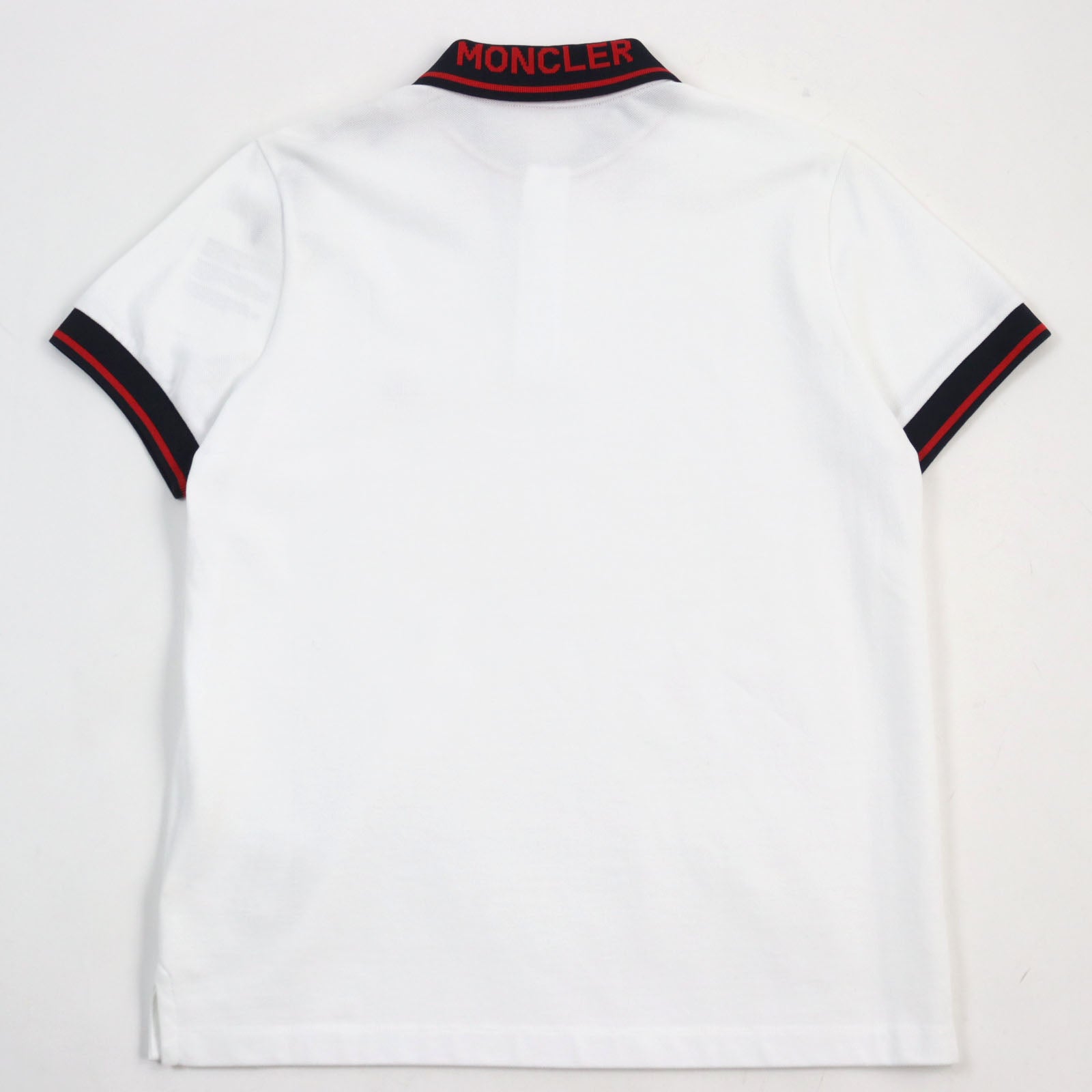 Moncler Cotton Polo Shirt White S