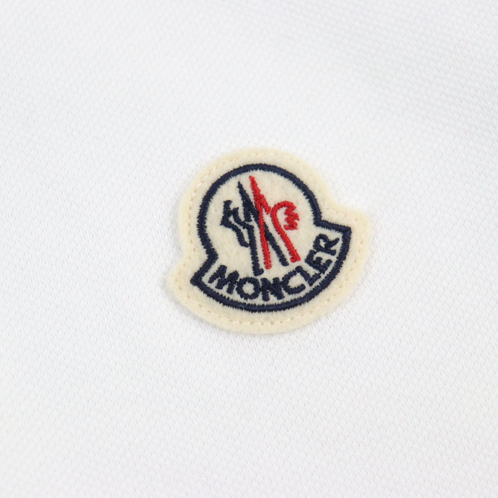 Moncler Cotton Polo Shirt White S