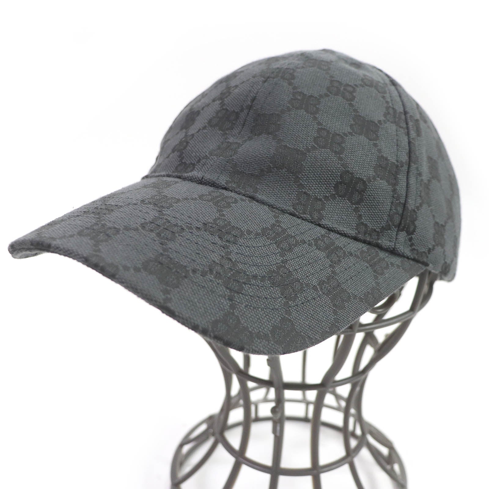 Balenciaga Hacker Cap BB Logo Gray