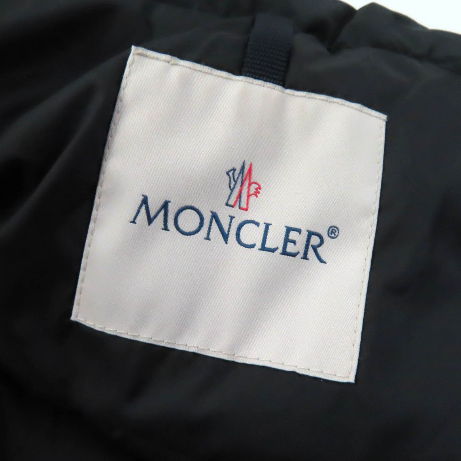 Moncler VITIS Nylon Down Jacket Black Women