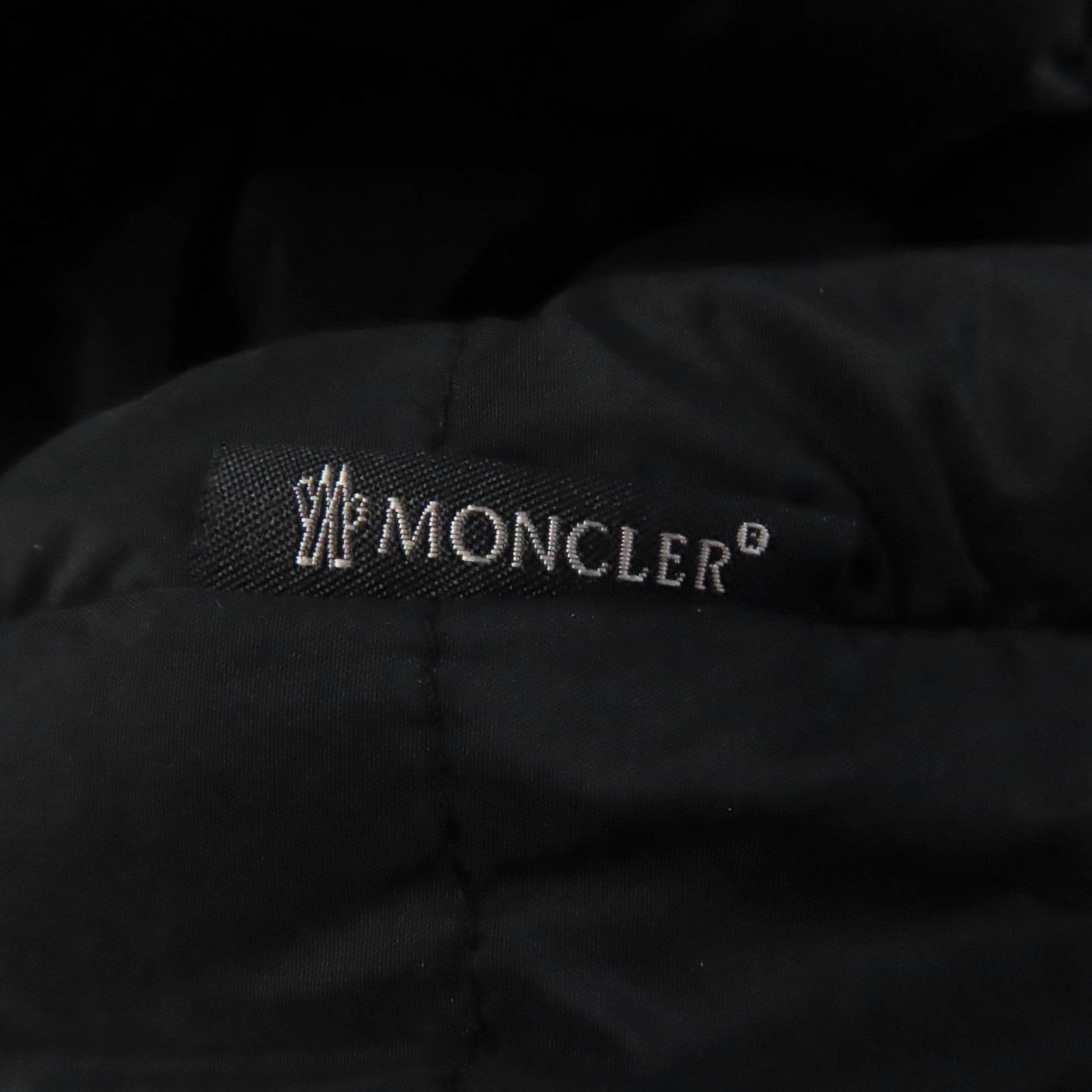 Moncler VITIS Nylon Down Jacket Black Women